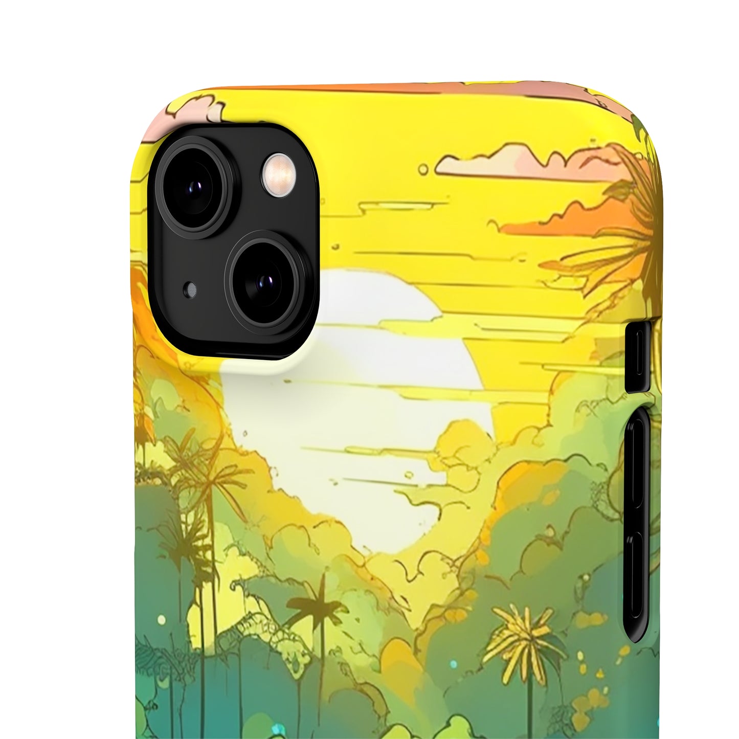 Rainforest at Sunset Phone Case - Capture the Serenity of Nature on Your Device