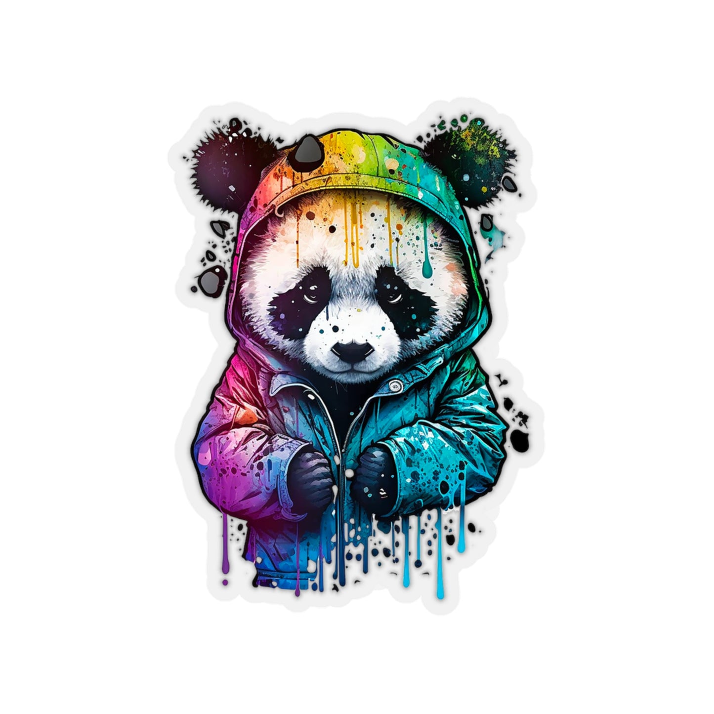 Panda Sticker - Add Some Adorable and Unique Style to Your Tech