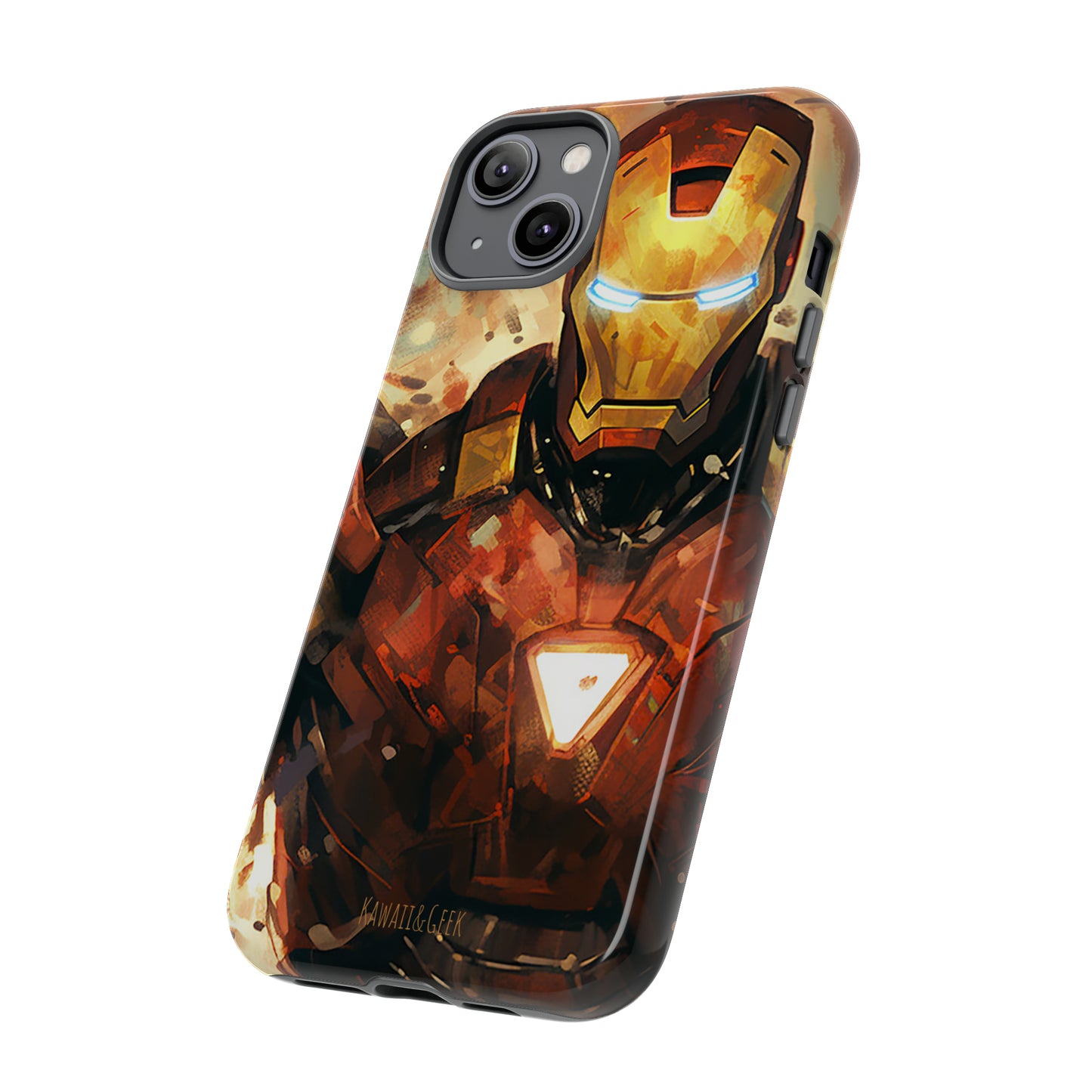 Iron Man Painting Tough Phone Case - Add Some Bold and Unique Style to Your Tech