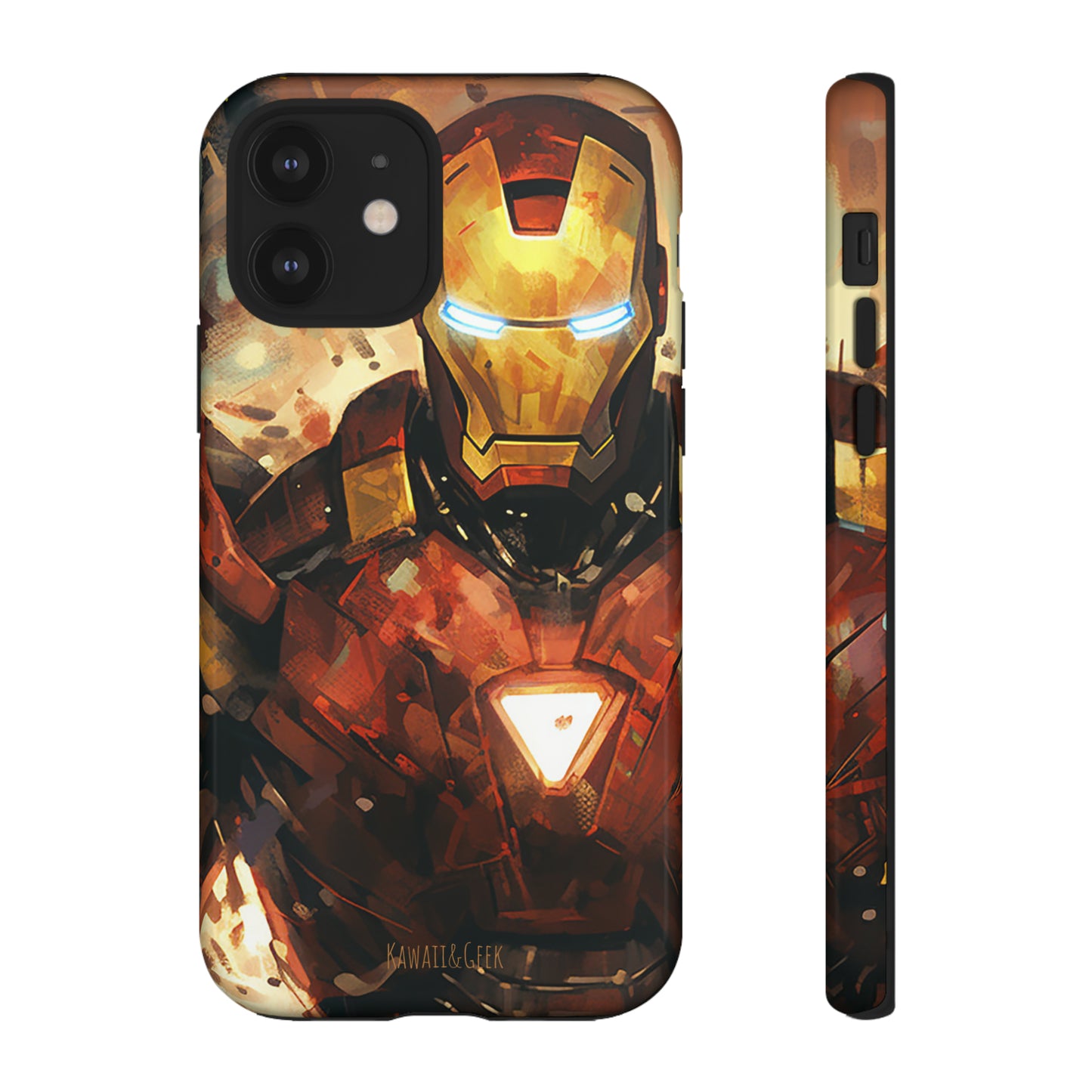 Iron Man Painting Tough Phone Case - Add Some Bold and Unique Style to Your Tech