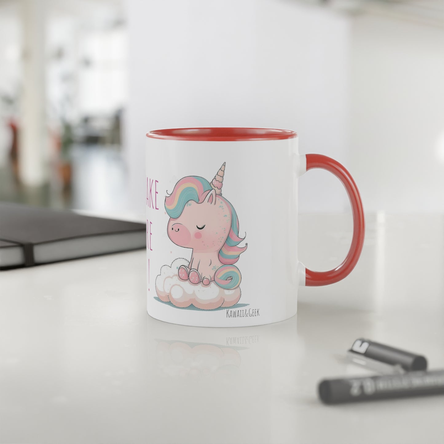 Cute Unicorn Mug - Rise and Shine with Coffee Magic - EU