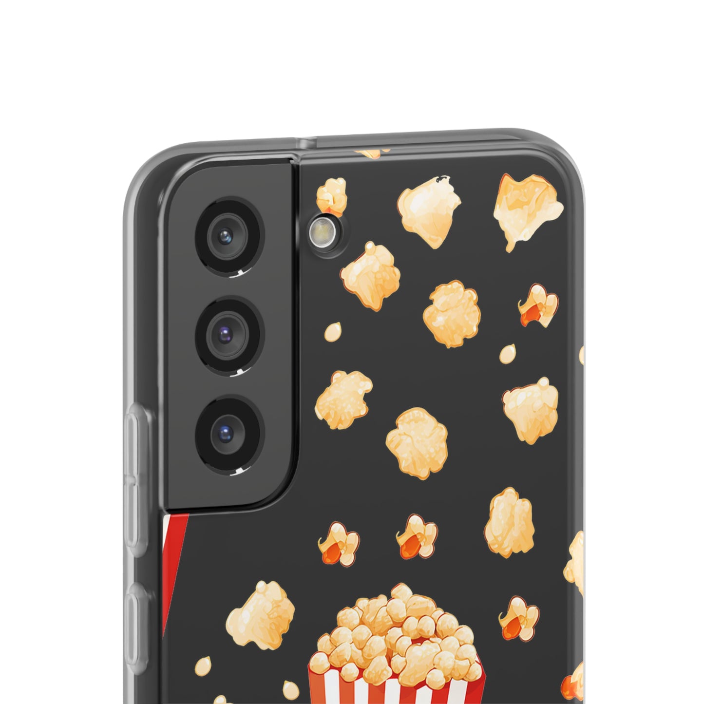 Popcorn Transparent Flexi Phone Case