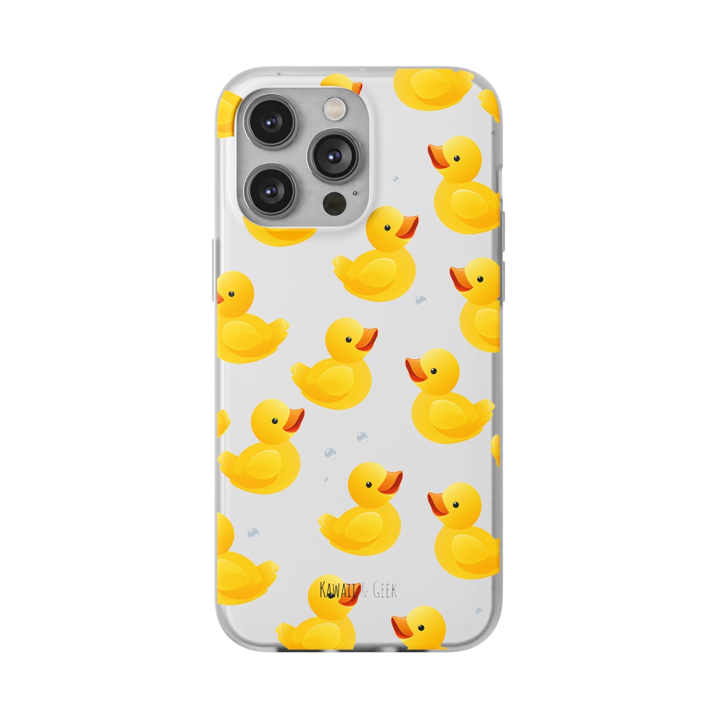 Vibrant Yellow Duck Flexi Phone Case