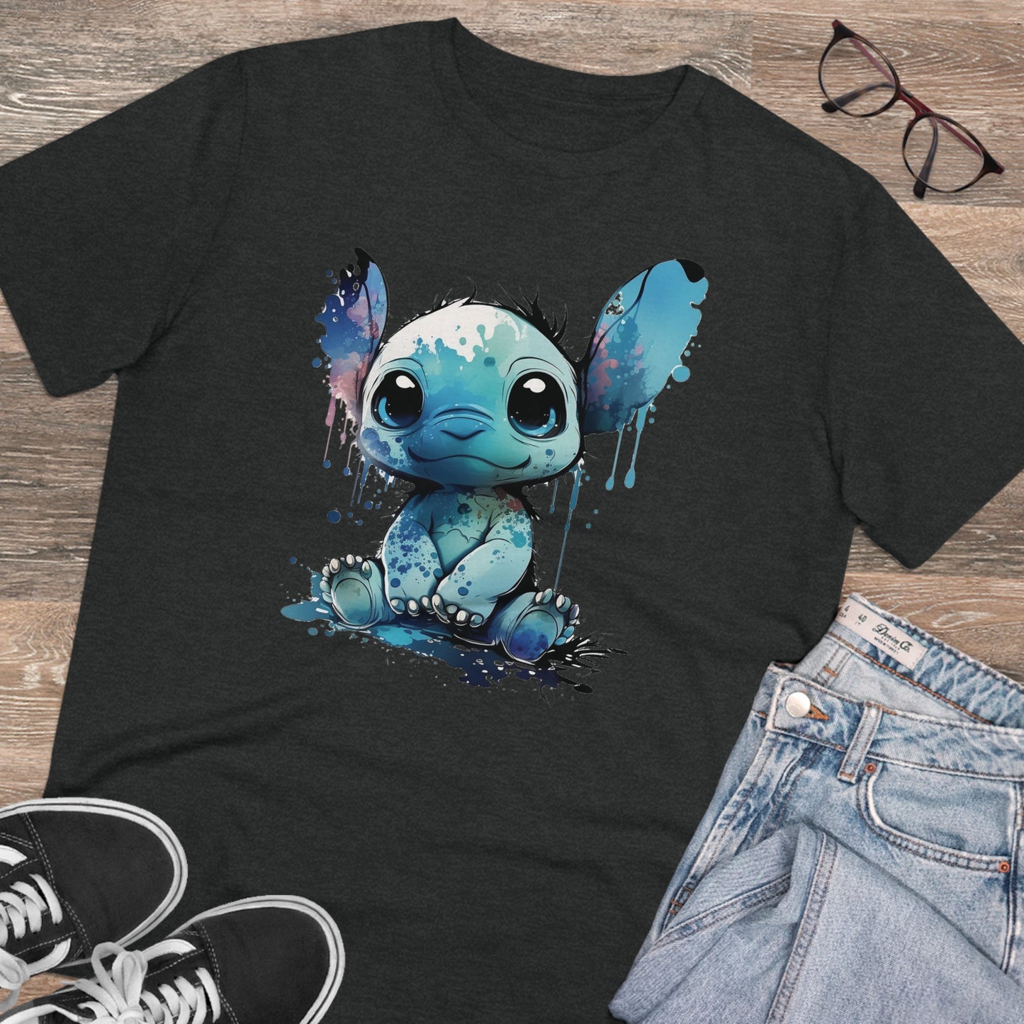 Stitch Organic Unisex T-Shirt - Add Some Adorable and Eco-Friendly Style to Your Wardrobe