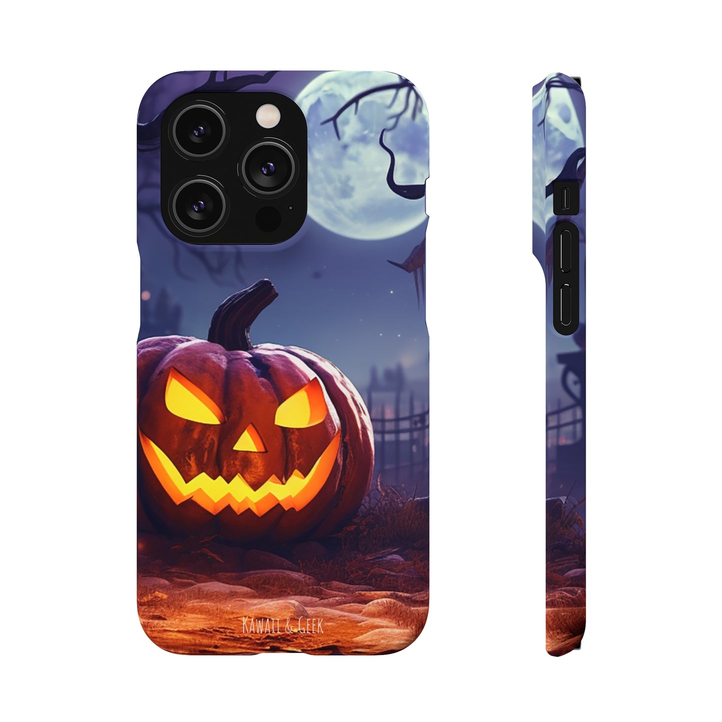 Halloween Pumpkin Design Premium Phone Case