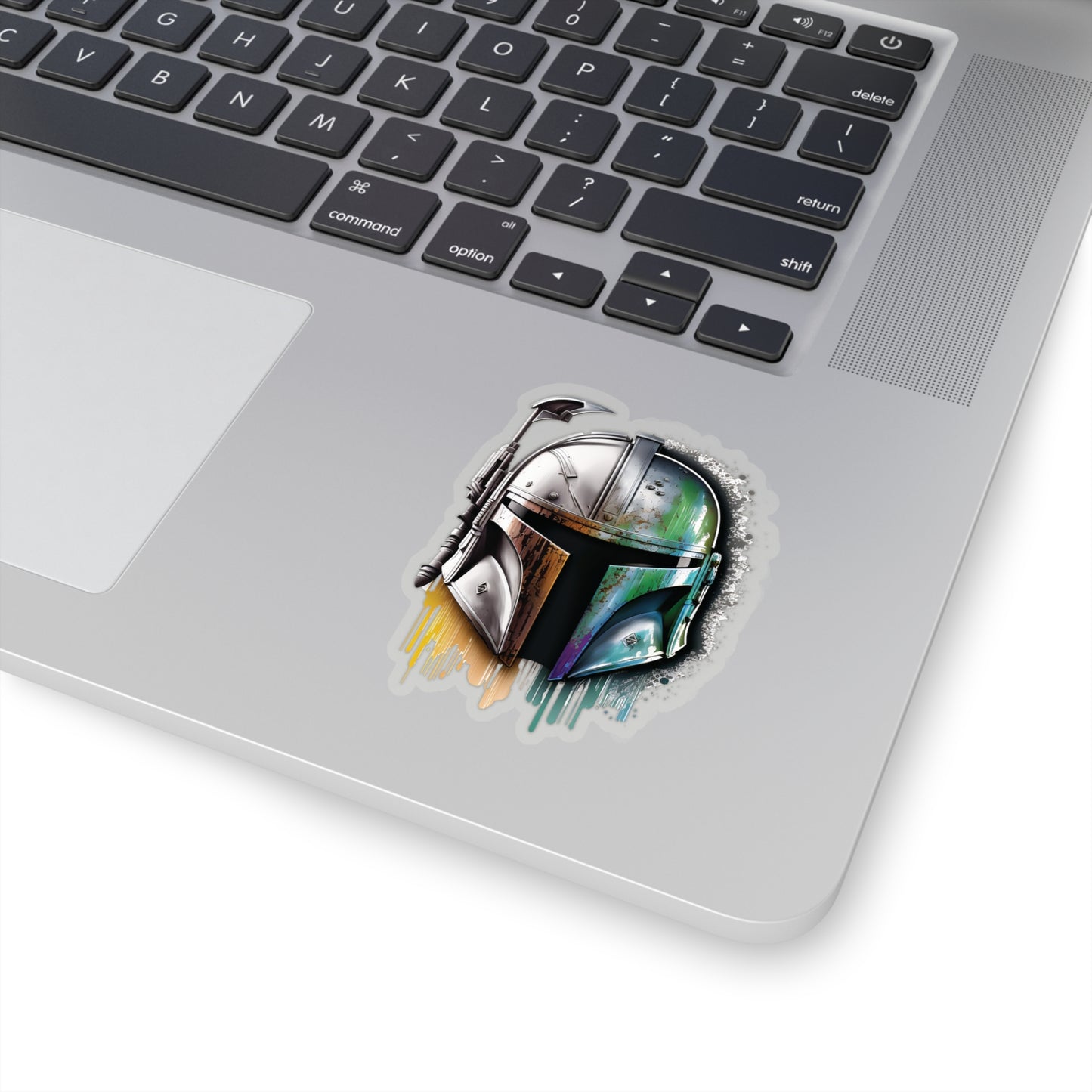 The Mandalorian Sticker - Add Some Epic and Unique Style to Your Tech - Star Wars