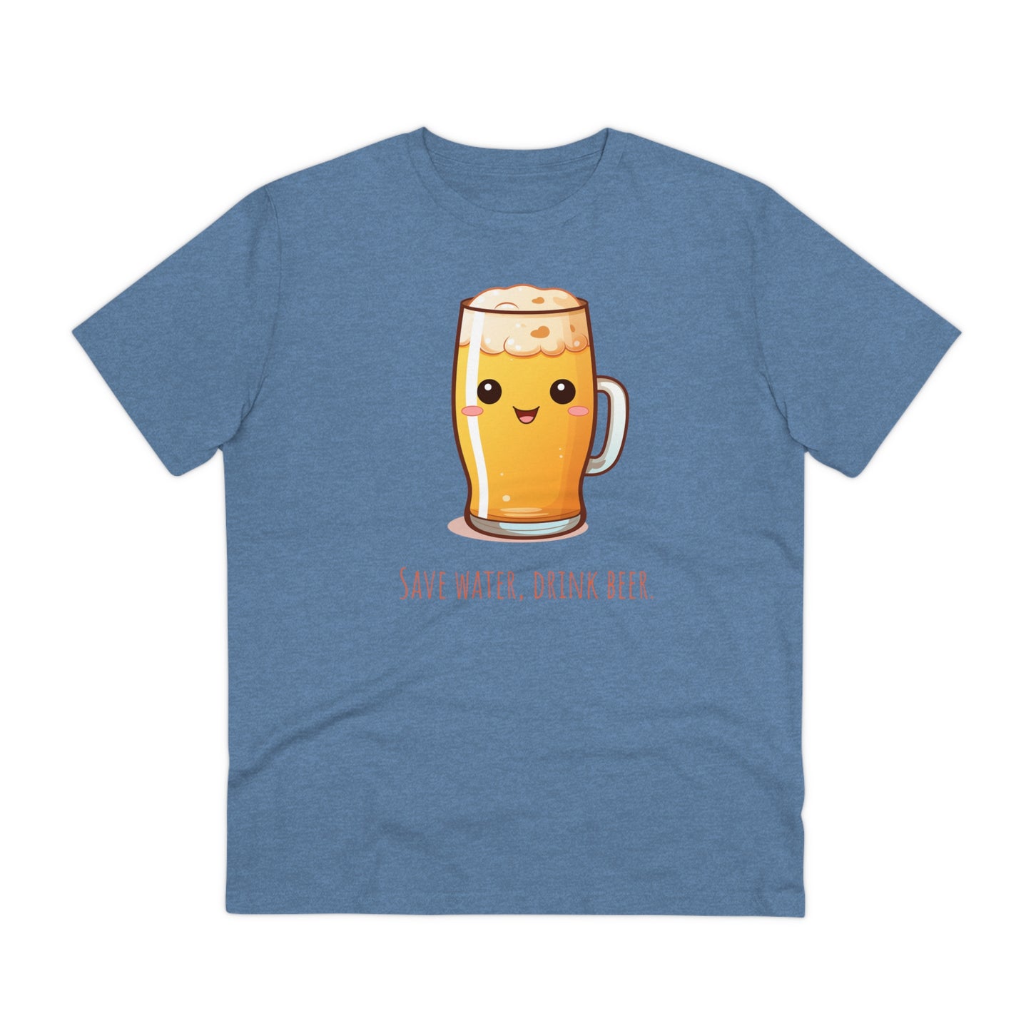 Eco-Friendly Unisex Beer T-Shirt - 'Save Water, Drink Beer'