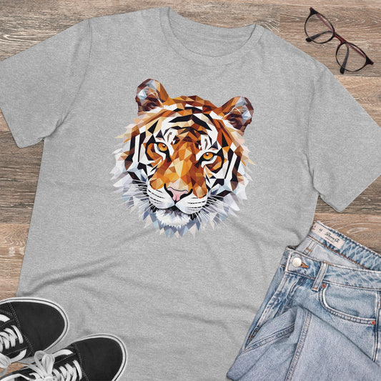 Tiger Polygonal T-Shirt - Embrace Fierce Elegance