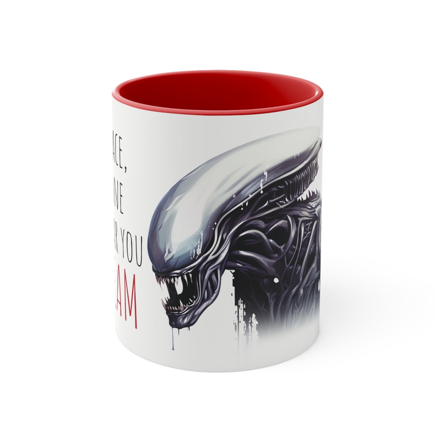 Alien Xenomorph Mug - In Space, No One Can Hear You Scream