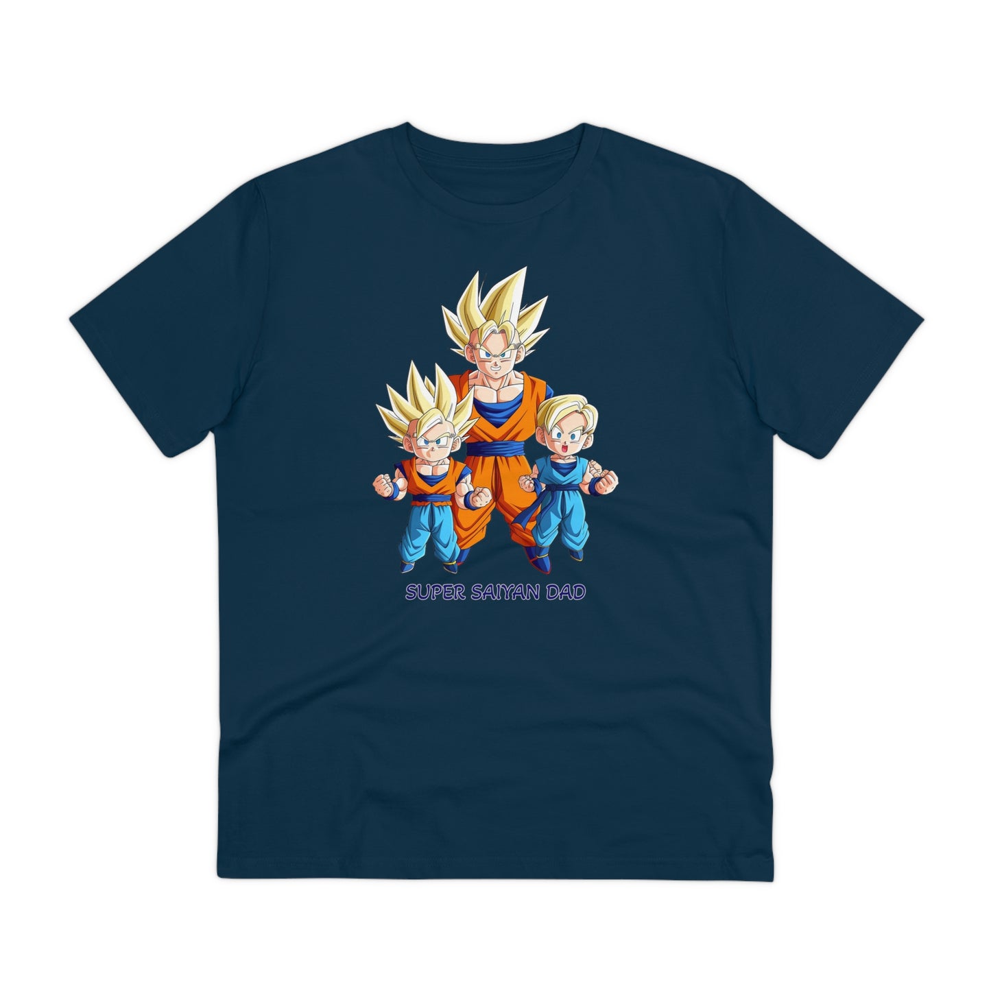 Super Saiyan Dad - Unisex Eco-Friendly T-Shirt - Celebrate Father's Day with San Goku