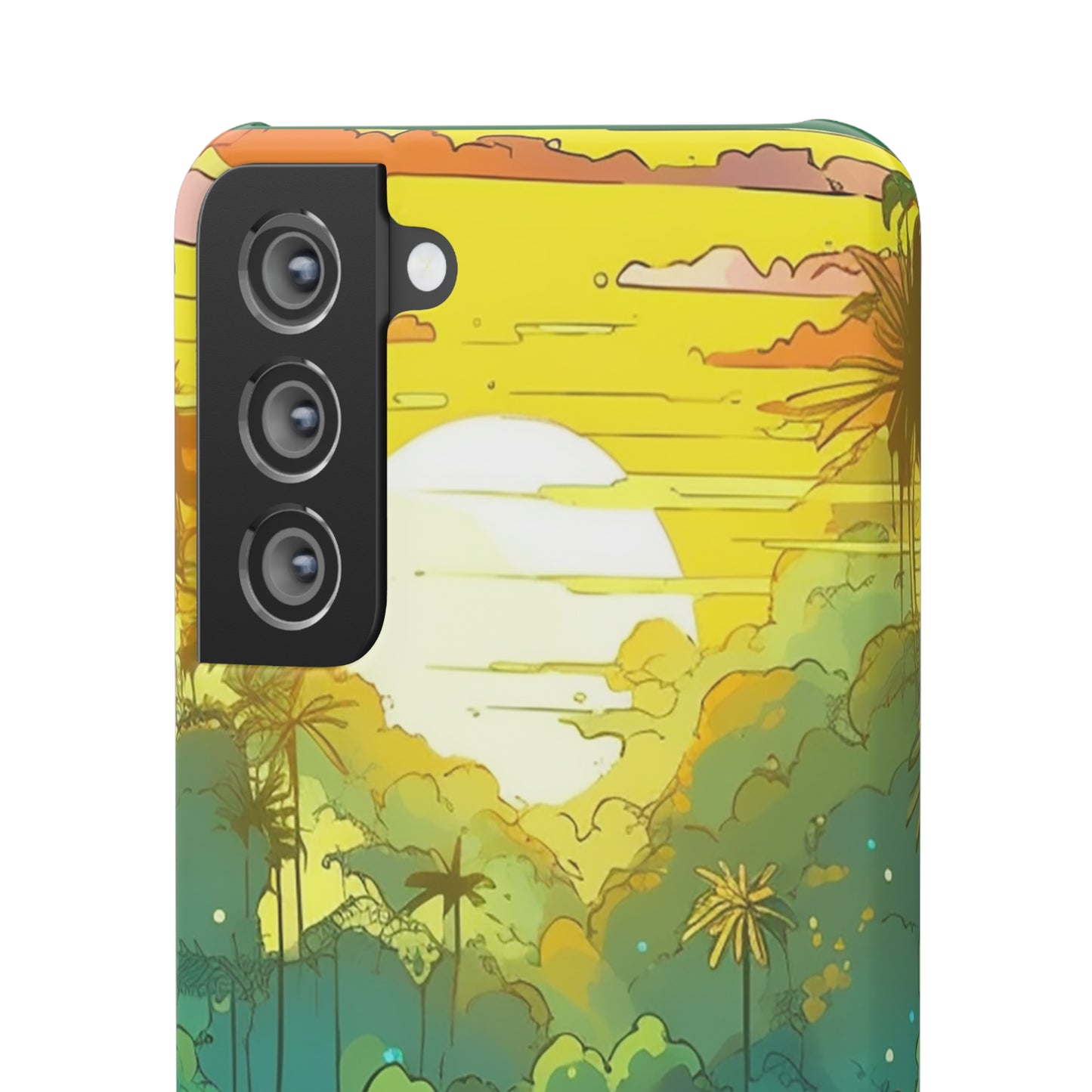 Rainforest at Sunset Phone Case - Capture the Serenity of Nature on Your Device