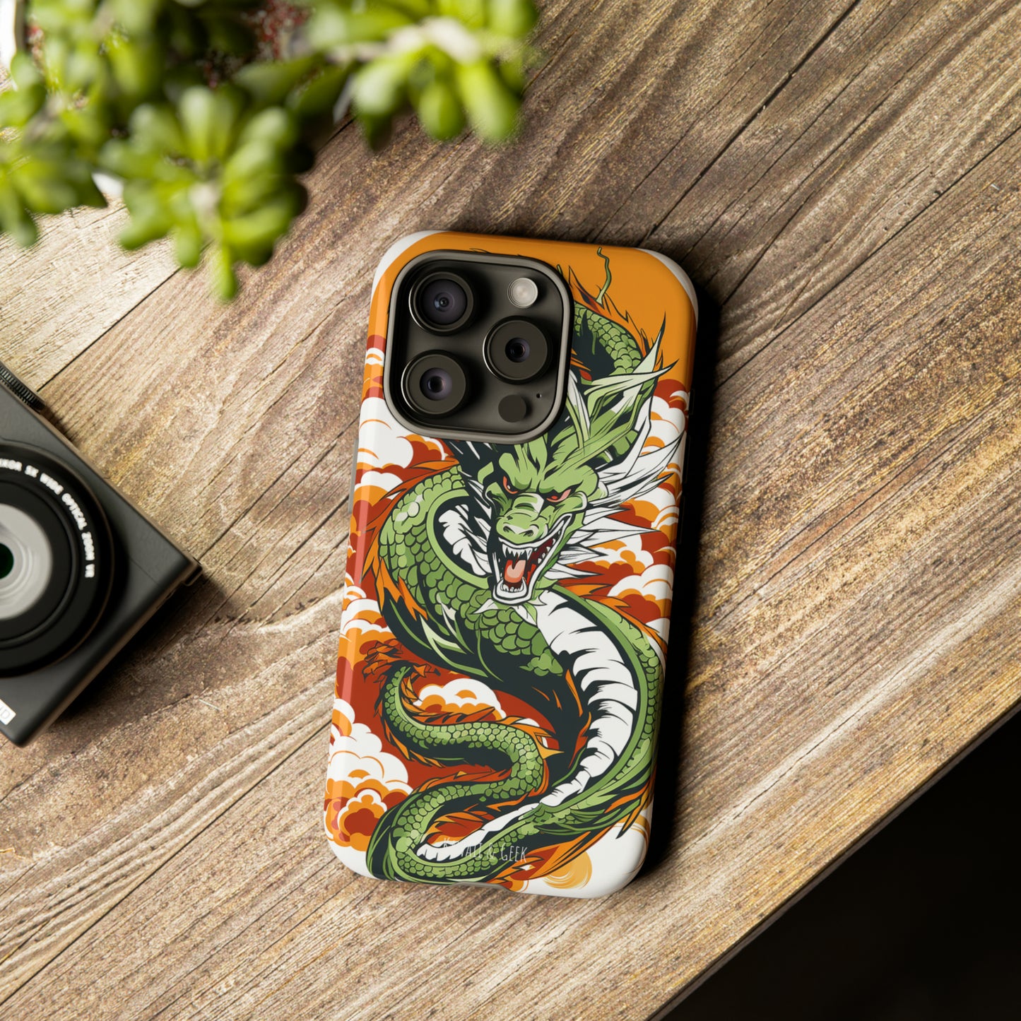 Epic Japanese Dragon Tough Phone Case - DBZ Inspired