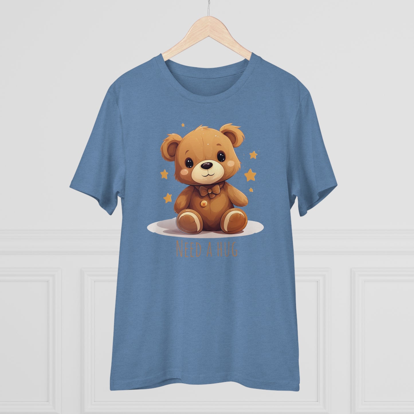 Eco-Friendly "Need a Hug" Teddy Bear Tee