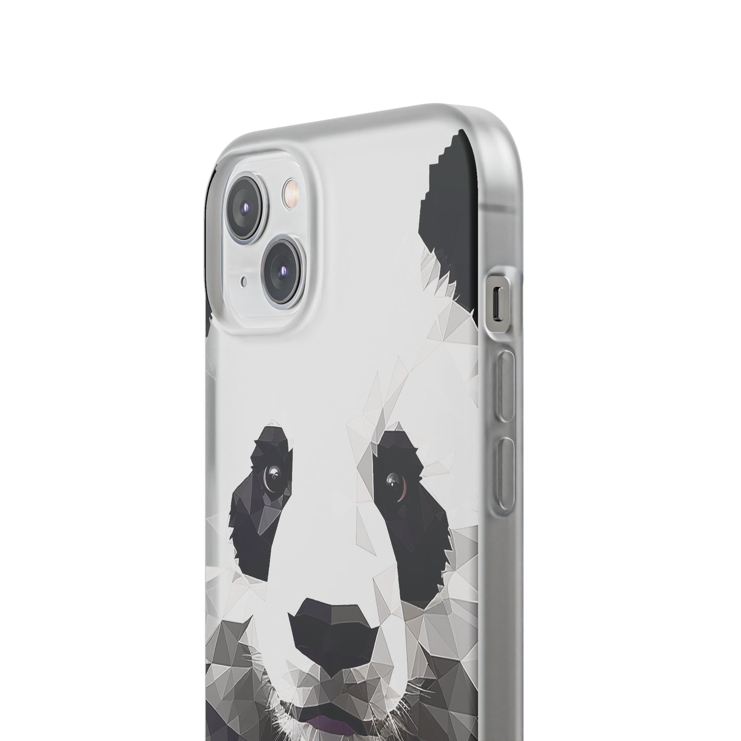 Cute Polygonal Panda Flexi phone Case - Protect Your Phone with Some Unique and Adorable Style