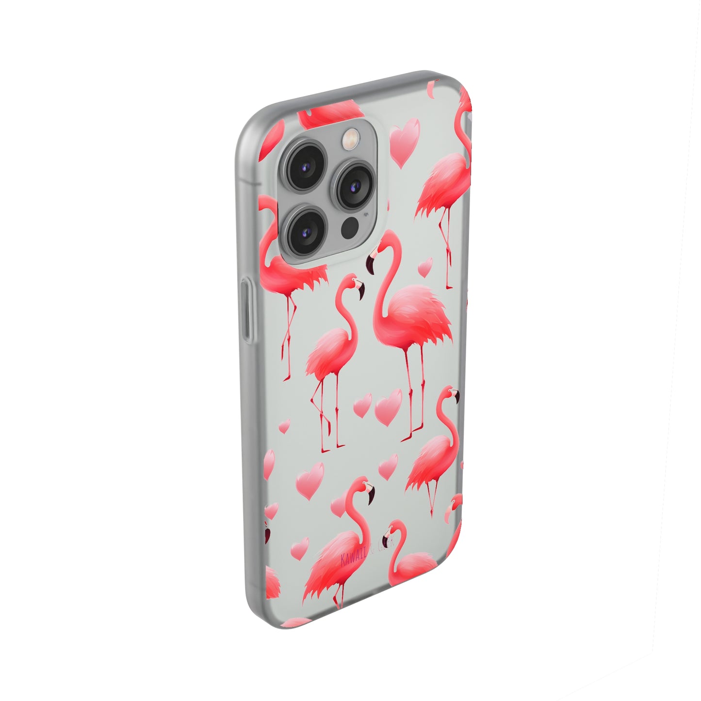 Pink Flamingo Elegance Flexi Phone case