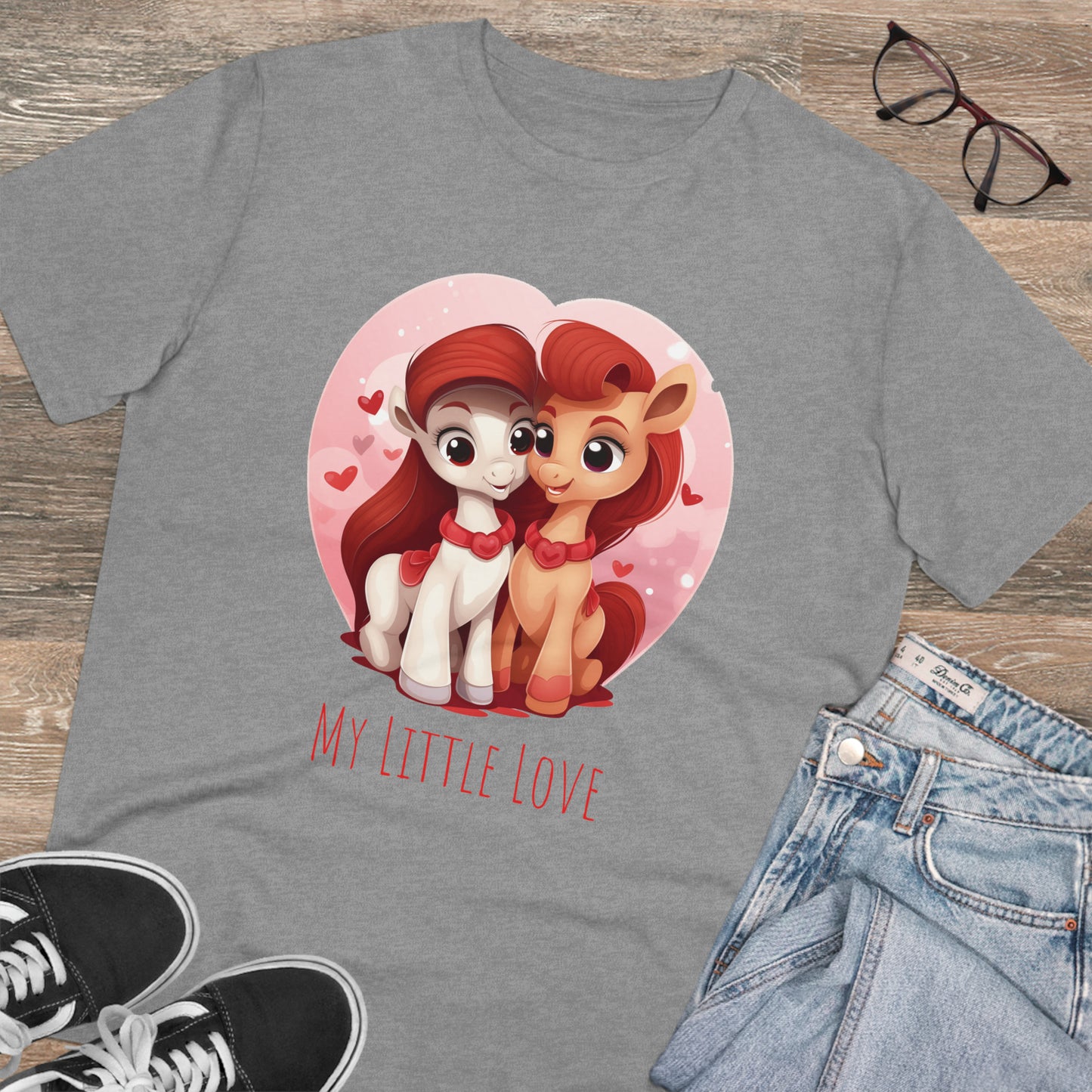 Eco-Friendly My Little Pony-Style Couple T-shirt - Valentine's Special