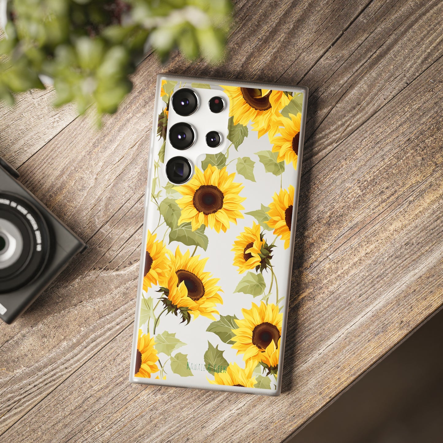 Sunflowers Flexi and semi Transparent Phone Case