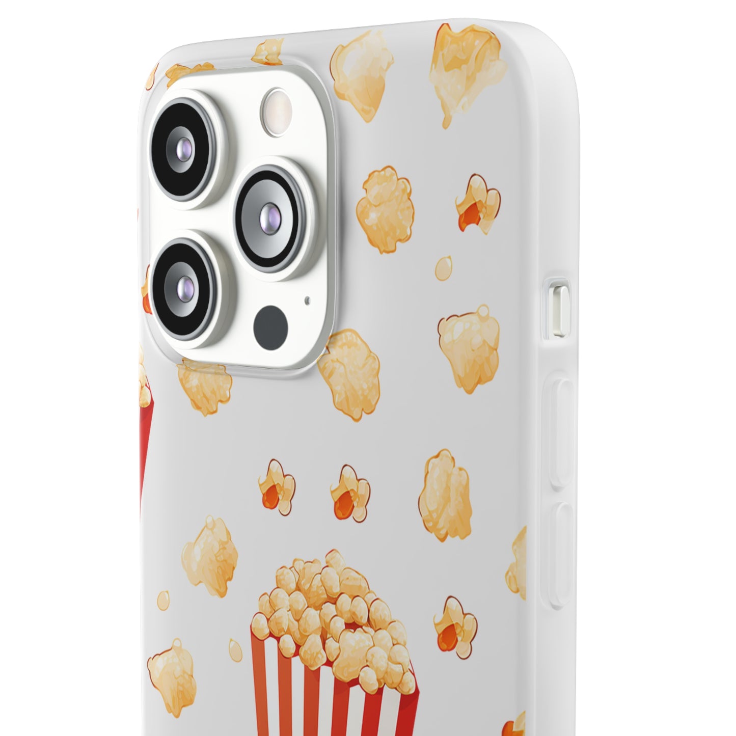 Popcorn Transparent Flexi Phone Case