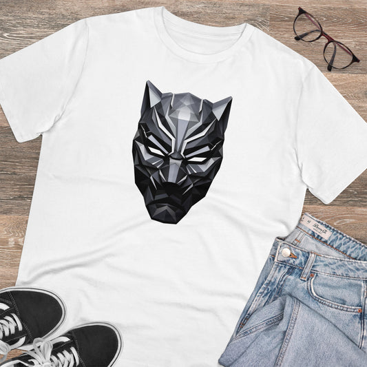 Black Panther Polygonal T-Shirt - Embrace Wakandan Vibes