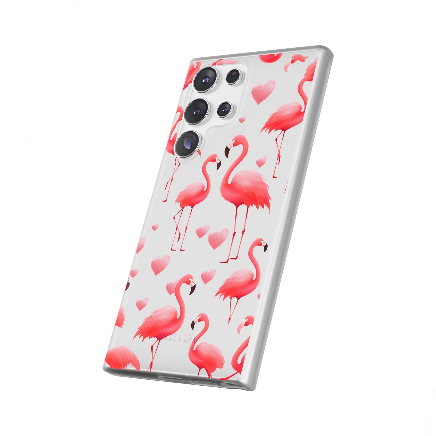 Pink Flamingo Elegance Flexi Phone case