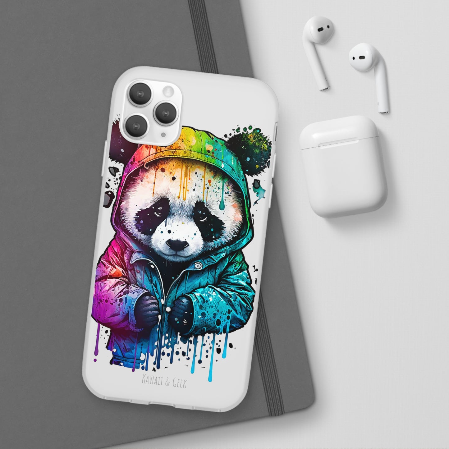 Cute Panda Flexi phone Case - Protect Your Phone with Some Unique and Adorable Style