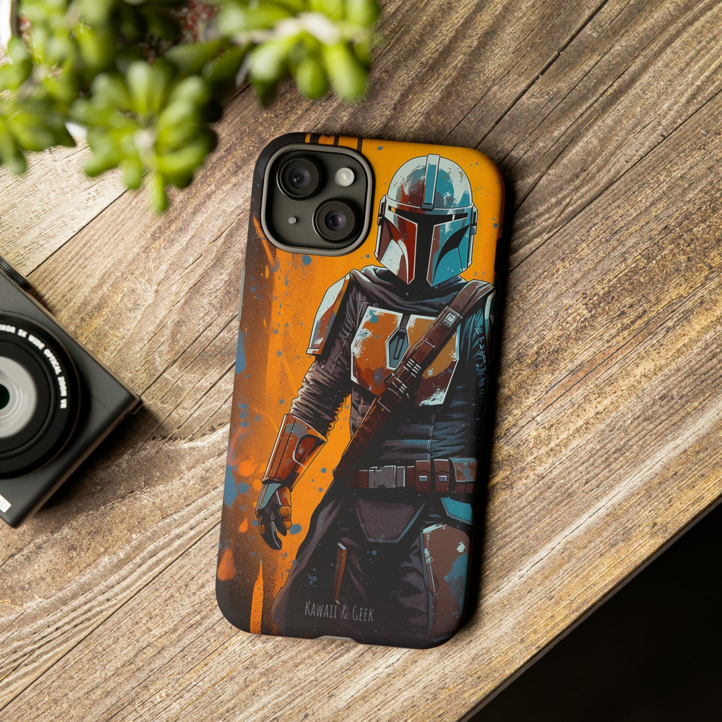 Mandalorian Tough Phone Case - Add Some Unique and Epic Style to Your Tech - Star Wars