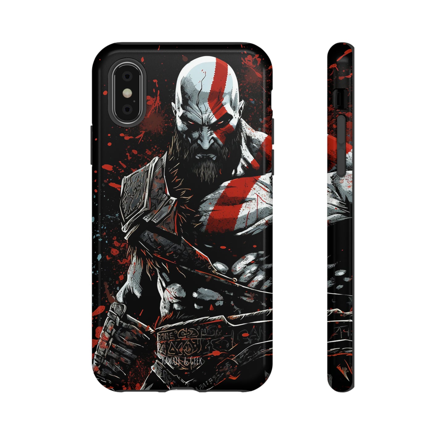 Kratos Tough Phone Case - Unleash the Power of the God of War in Style