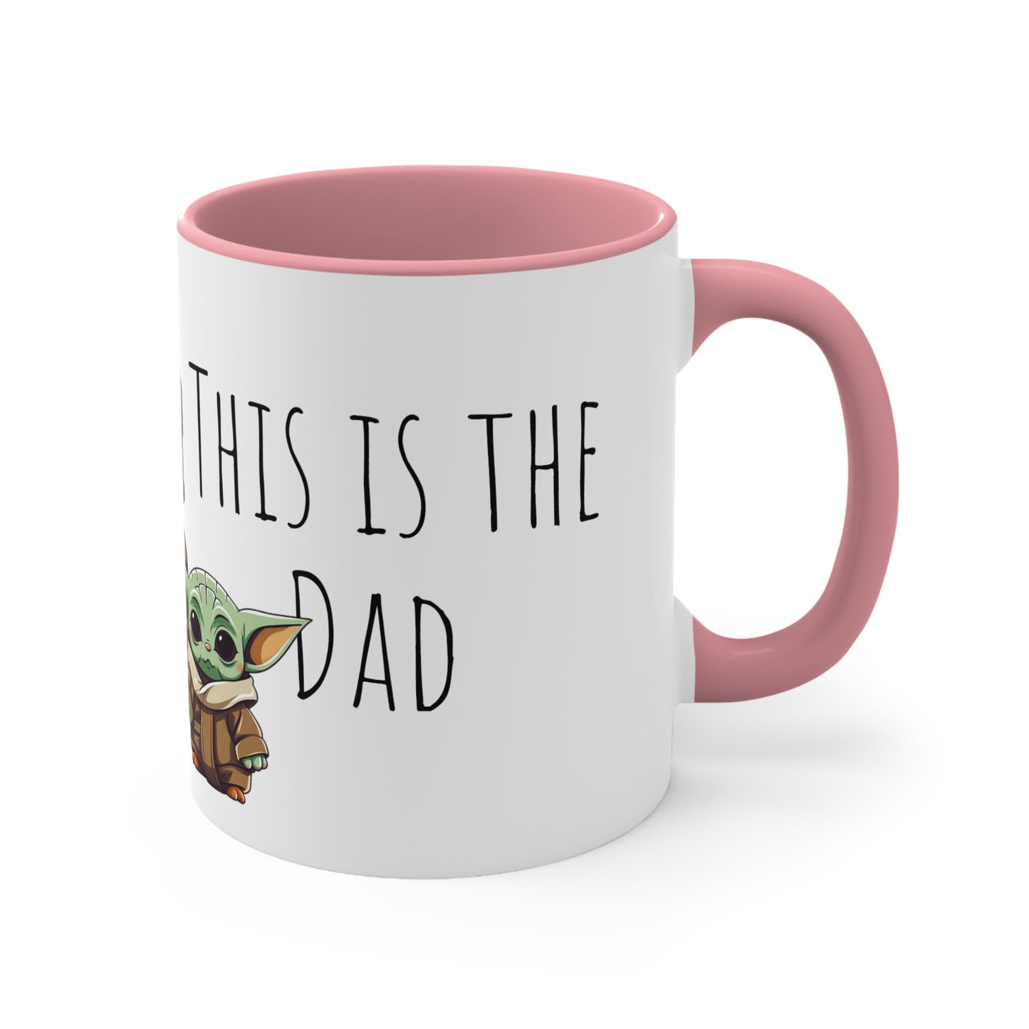 Cute Mandalorian and Baby Yoda Grogu Mug: The Perfect Dad Duo - Father's Day Special