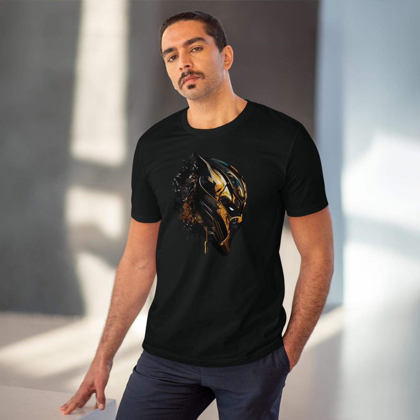 Black Panther Organic T-Shirt - Add Some Eco-Friendly and Artistic Style to Your Wardrobe - Marvel Avengers