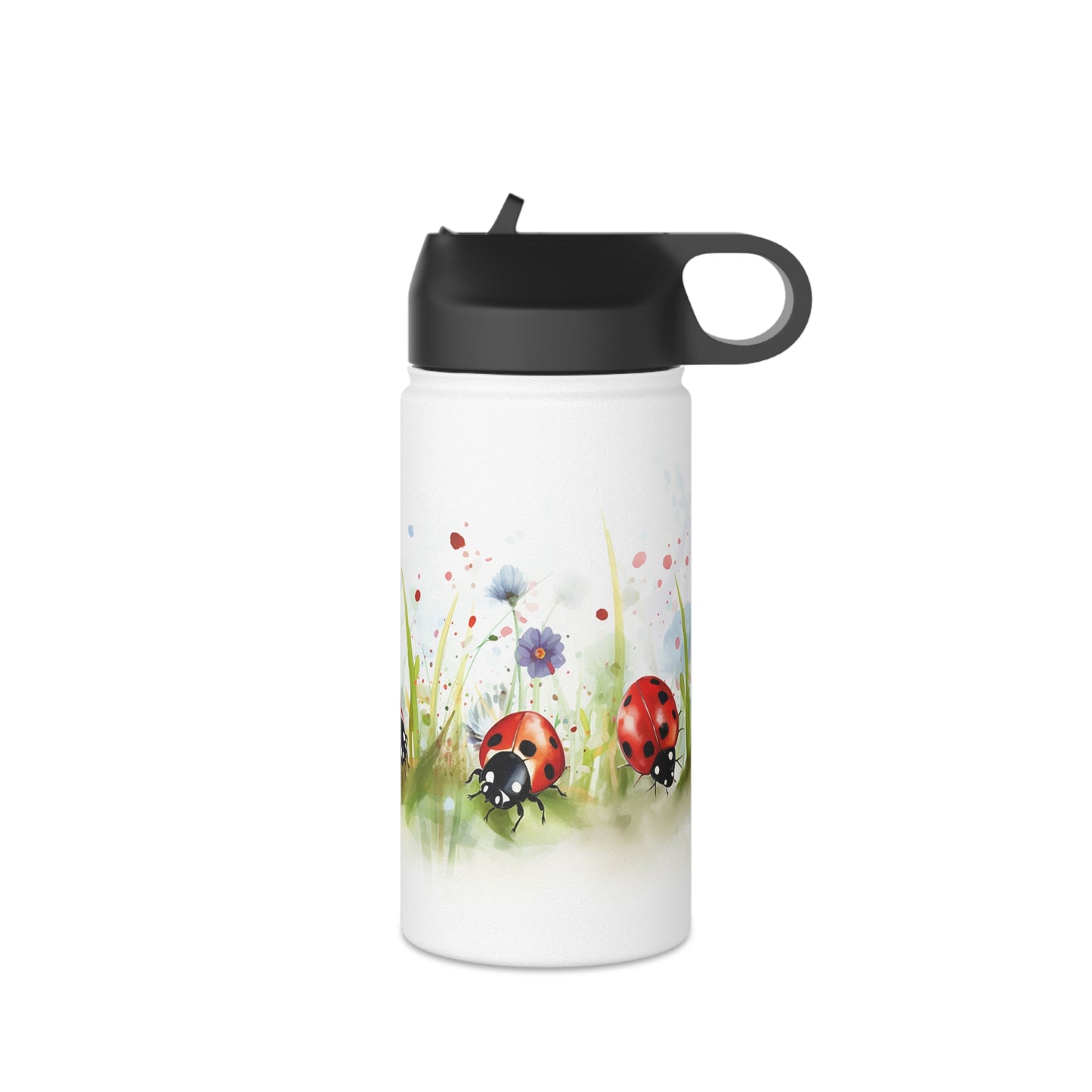 Ladybugs Garden Party: Stainless Steel Bottle