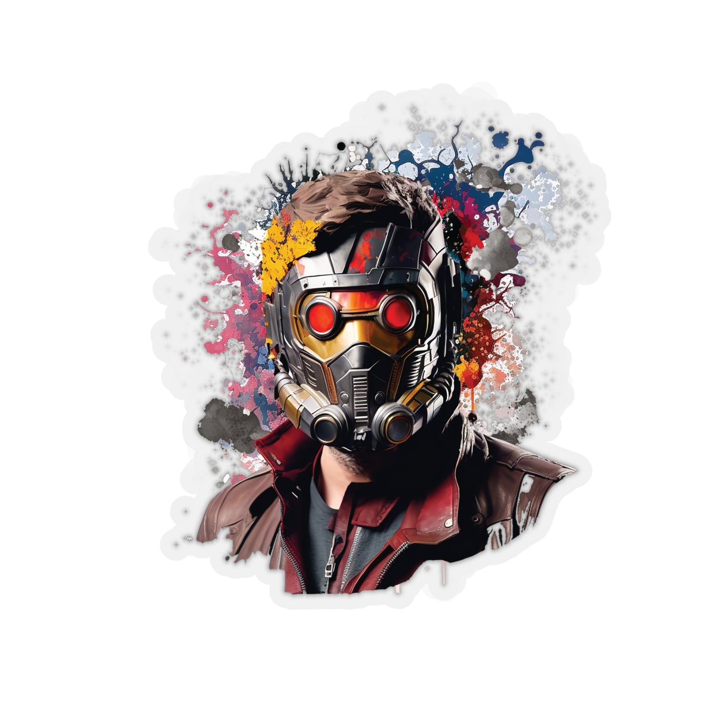 Star Lord Sticker - Add Some Colorful and Unique Style to Your Tech - Marvel Avengers - Guardians of the Galaxy