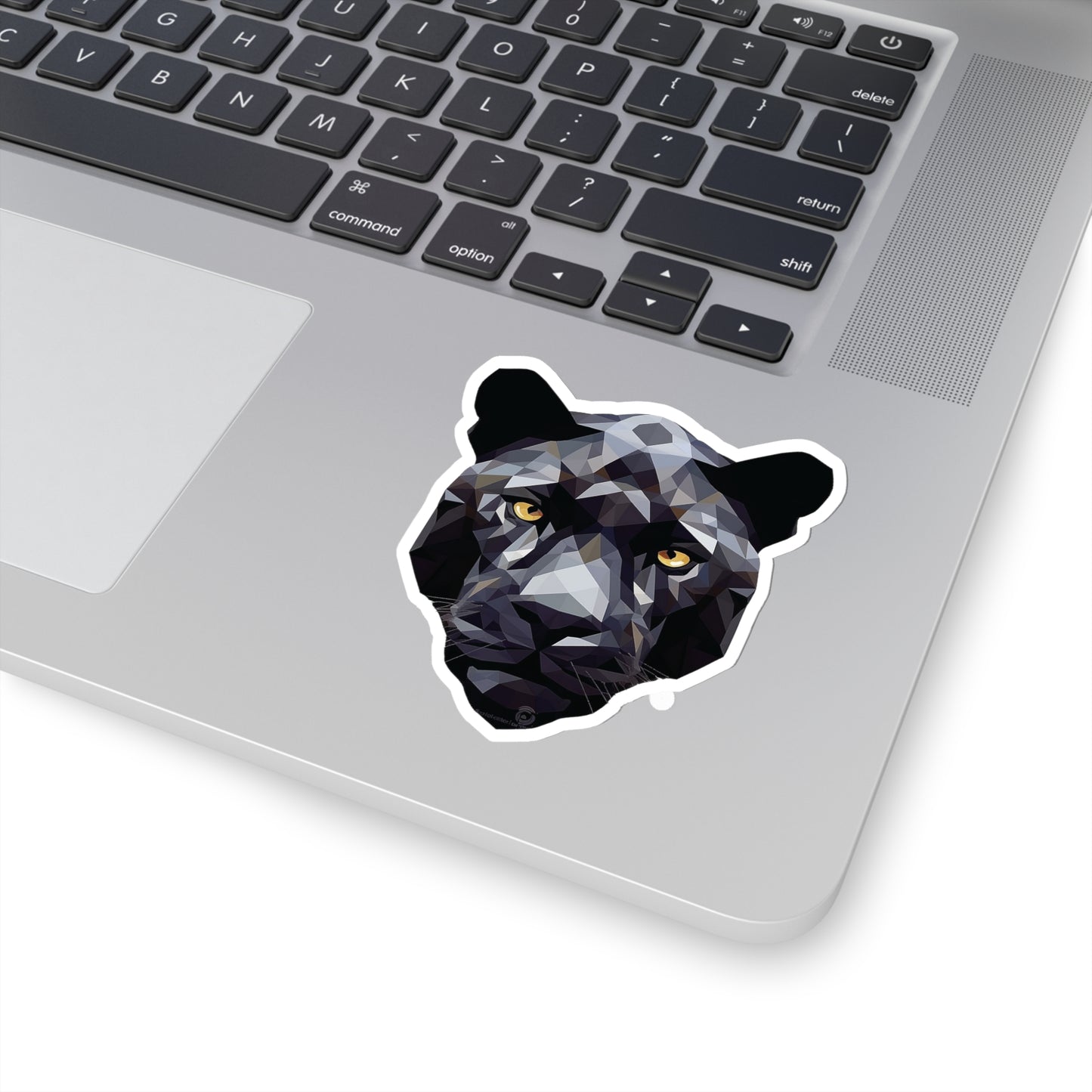 Black Panther Sticker - Grace and Mystery in Geometric Form