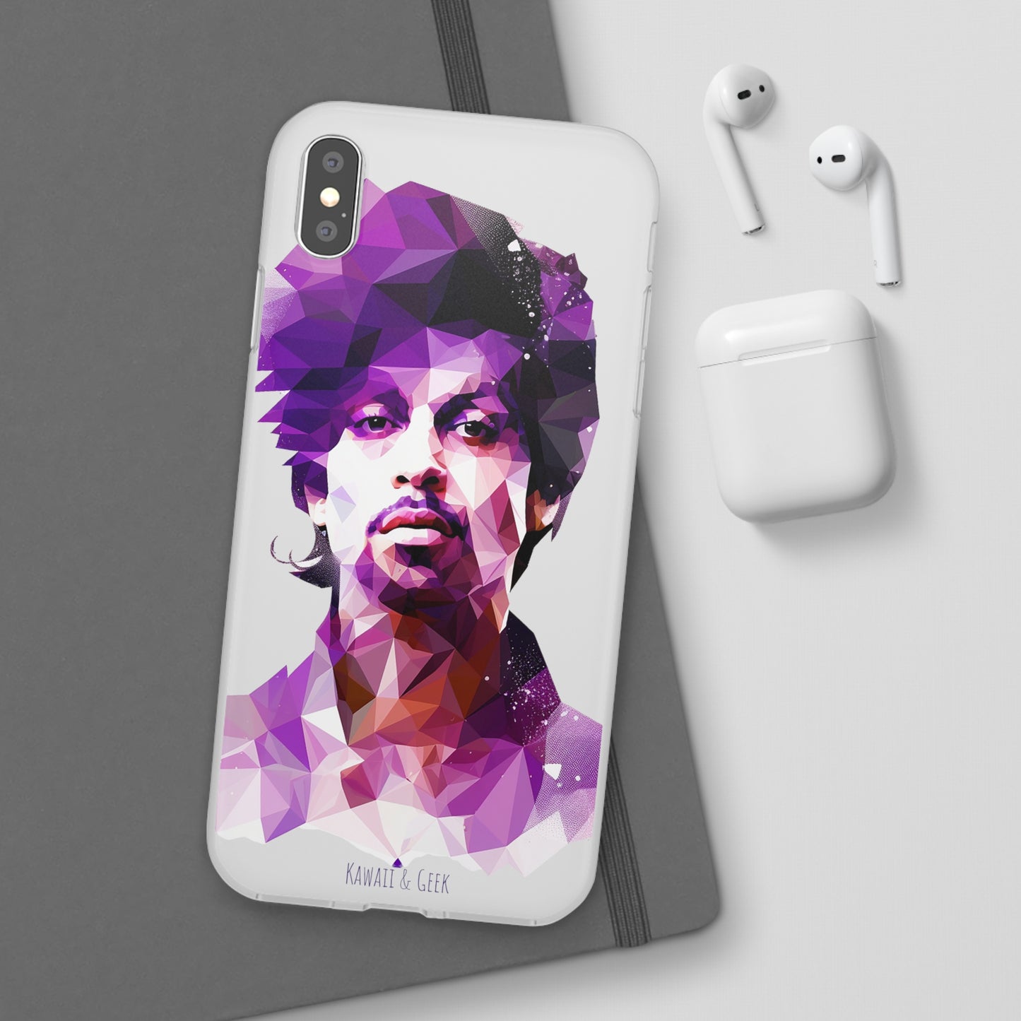 Prince aka Love Symbol Flexi Phone Case - Embrace Musical Elegance