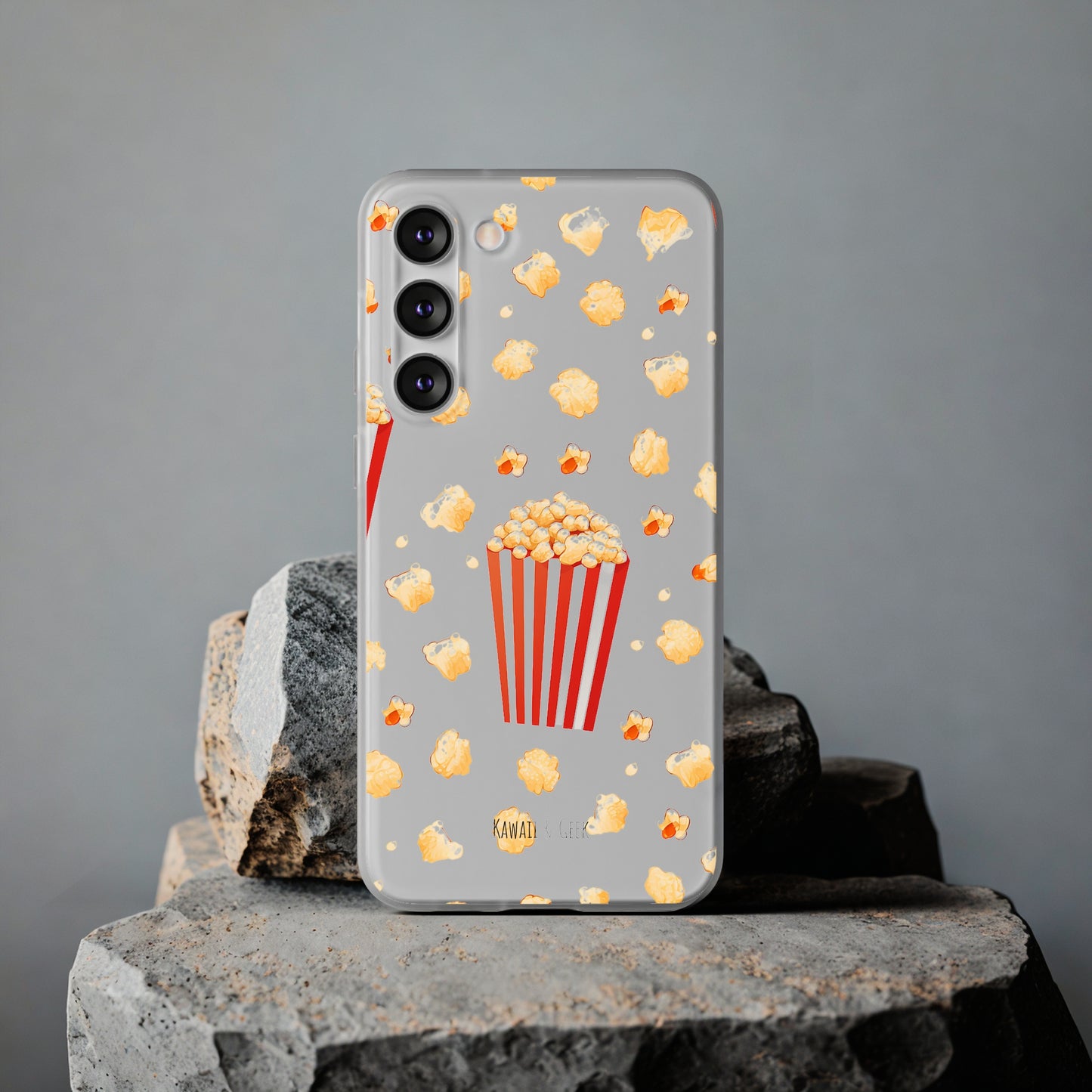 Popcorn Transparent Flexi Phone Case