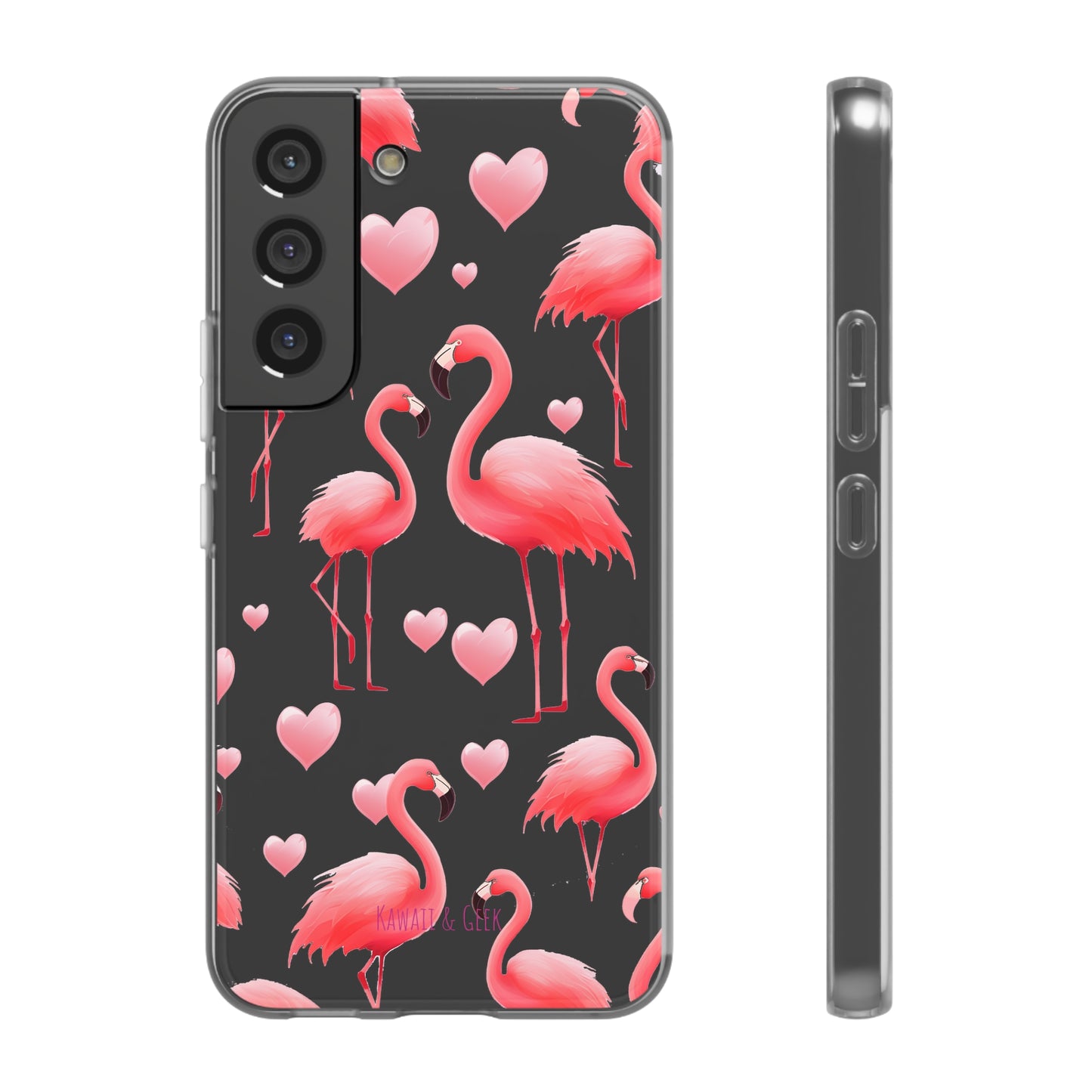 Pink Flamingo Elegance Flexi Phone case