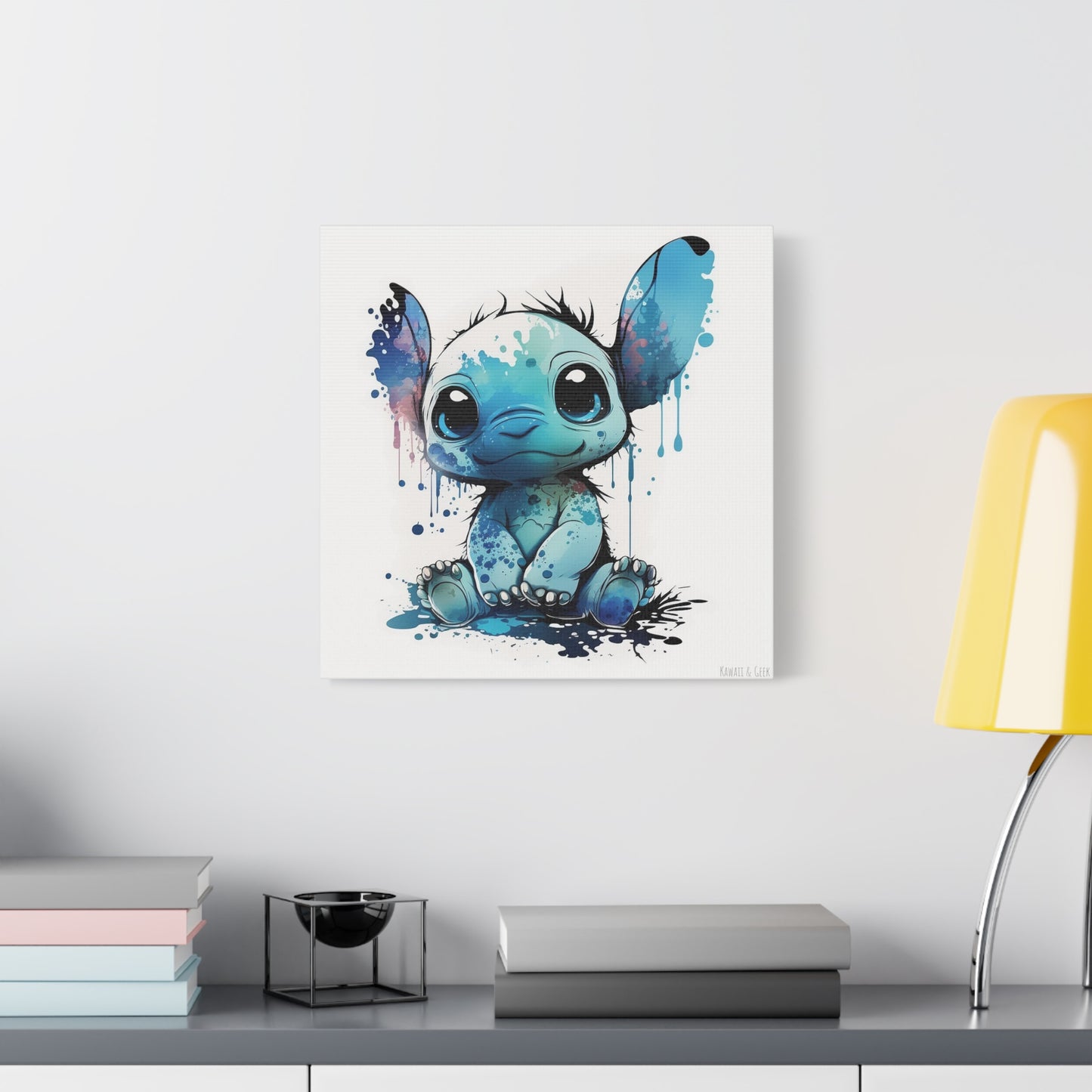 Cute Baby Stitch Canva - Add Whimsical Charm to Your Wall Decor