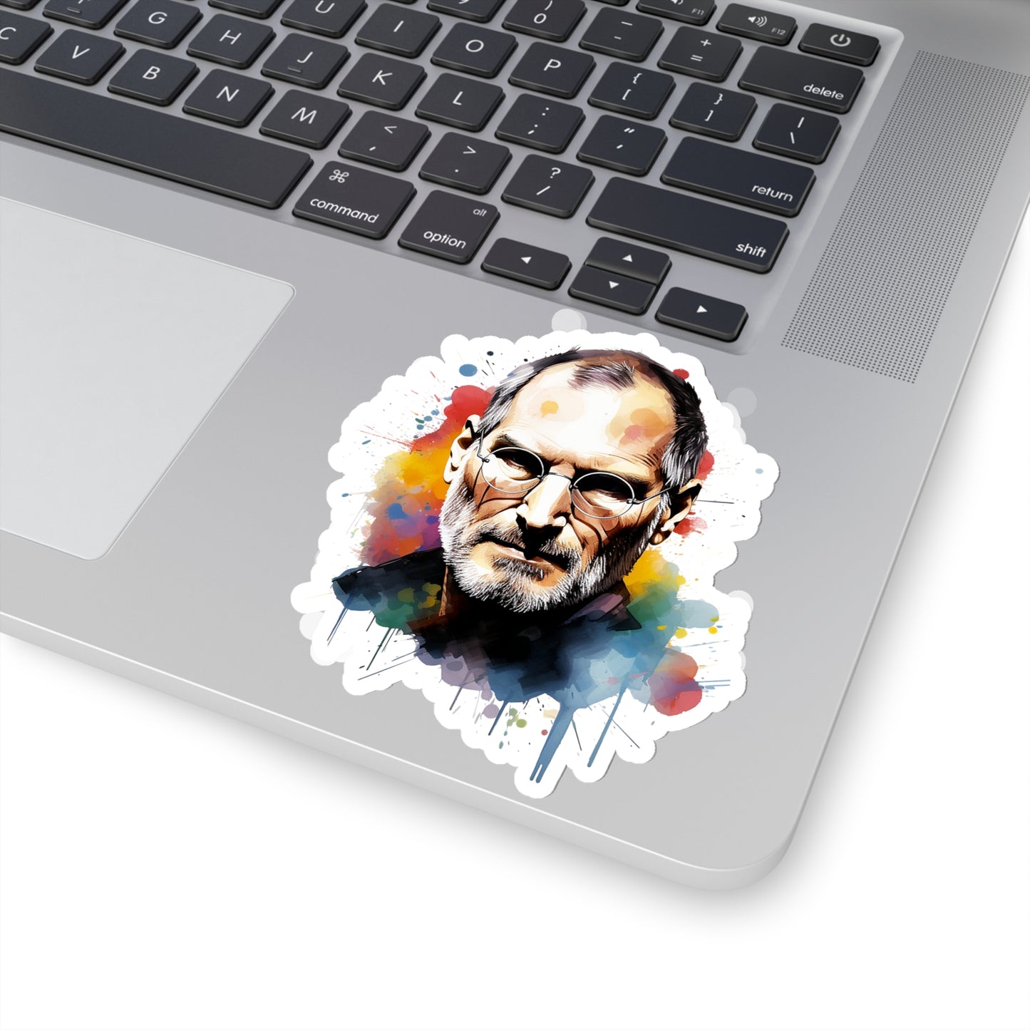 Steve Jobs Watercolor Legacy Sticker