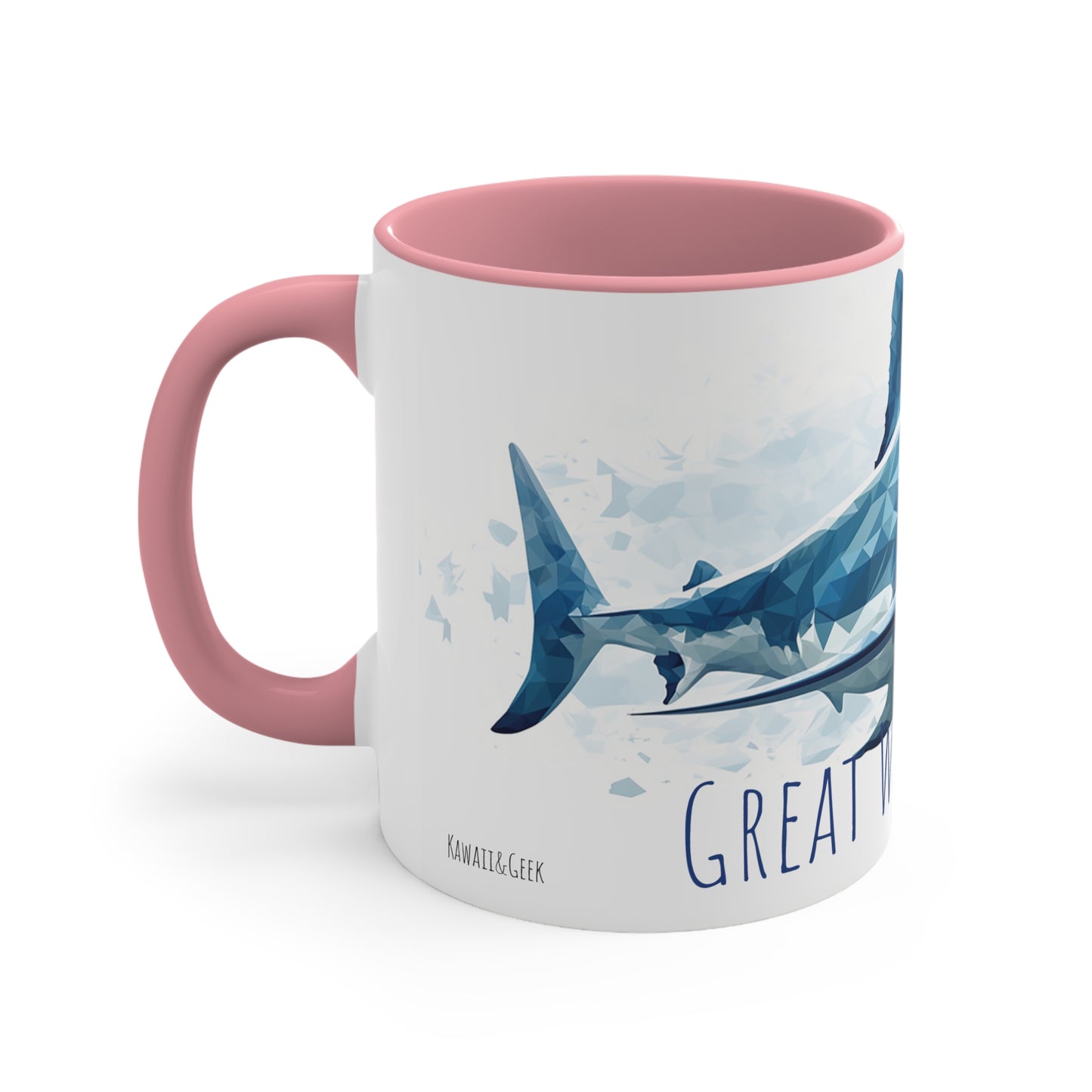 Mighty Great White Shark Coffee or Tea Mug: Dive into a Sea of Refreshment