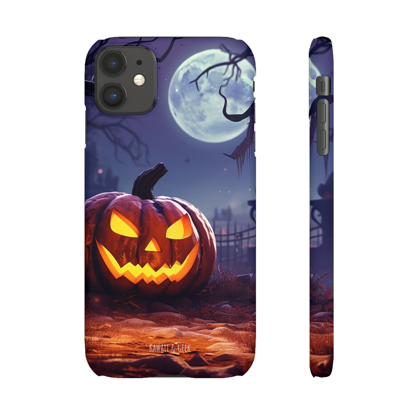 Halloween Pumpkin Design Premium Phone Case