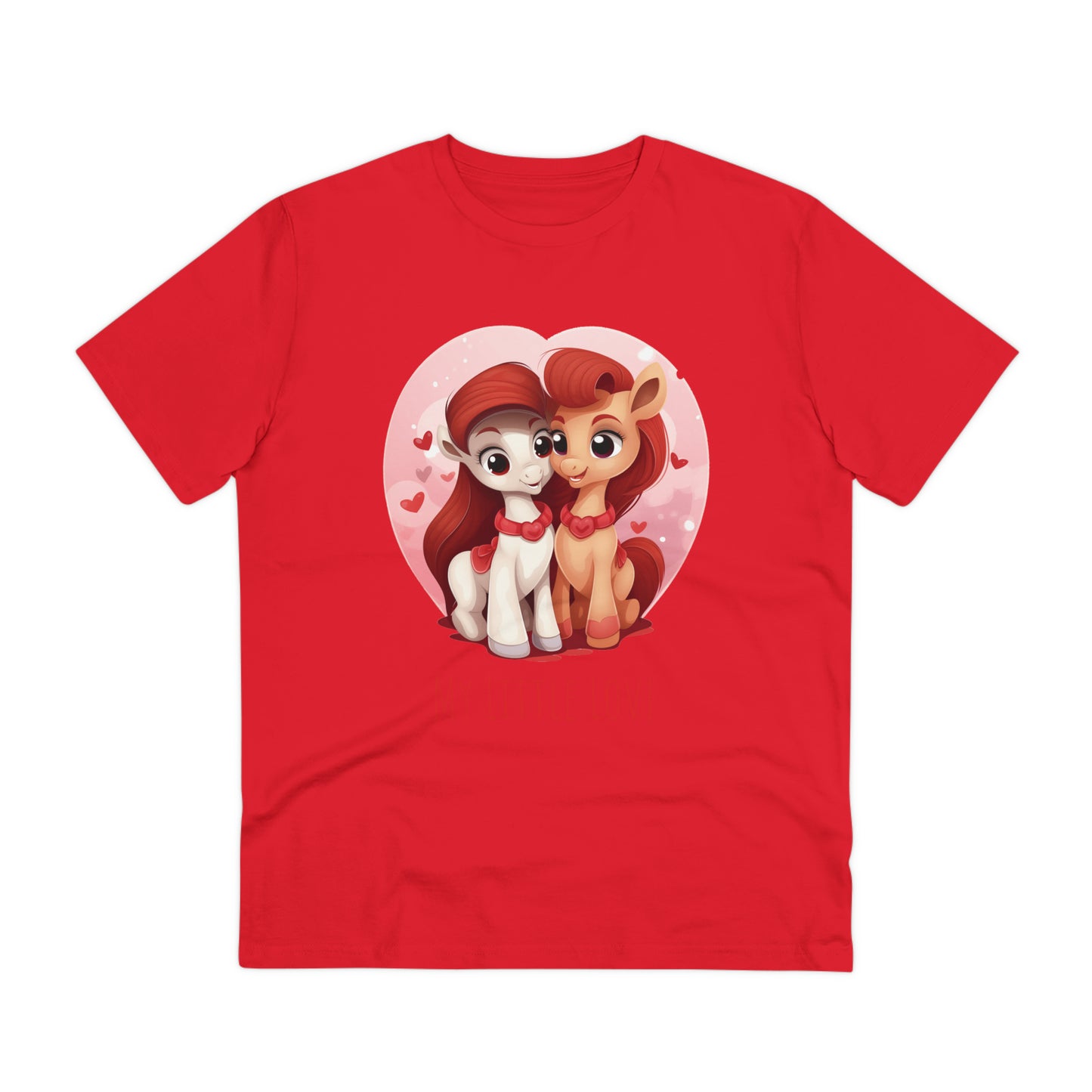 Eco-Friendly My Little Pony-Style Couple T-shirt - Valentine's Special