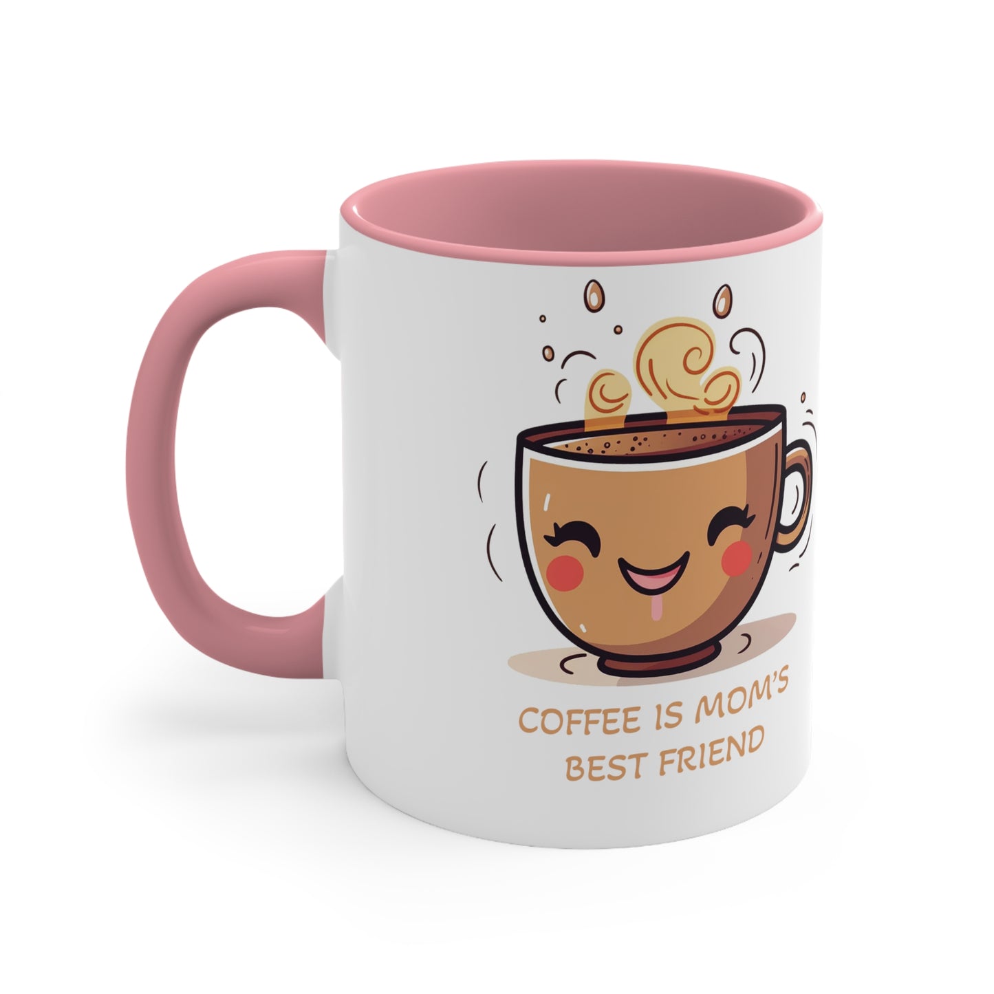 Cute Coffee Mug - A Cup of Joy for Mom with 'Coffee is Mum's Best Friend' - Mother's Day Special