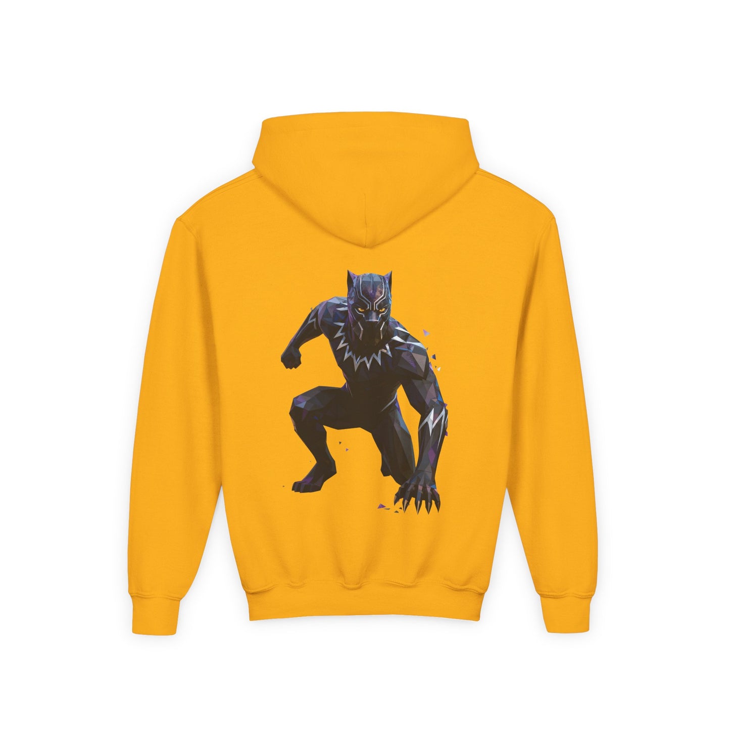 Black Panther Youth Hoodie, Kids Superhero Sweatshirt, Marvel Comic Gift, Stylish, Cozy Kids Clothing, Birthday Present