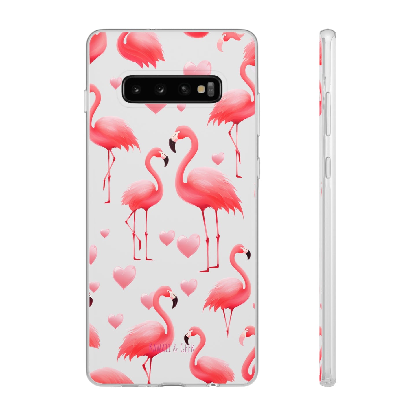 Pink Flamingo Elegance Flexi Phone case