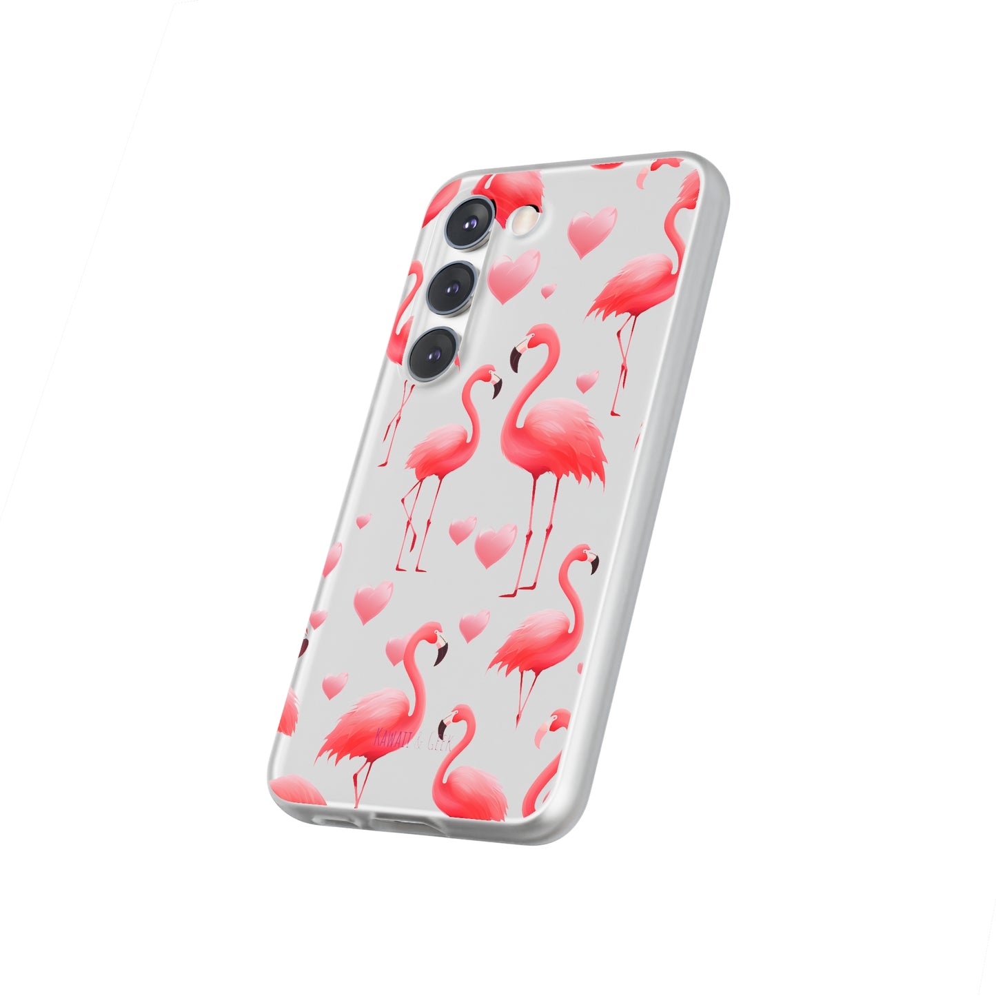 Pink Flamingo Elegance Flexi Phone case