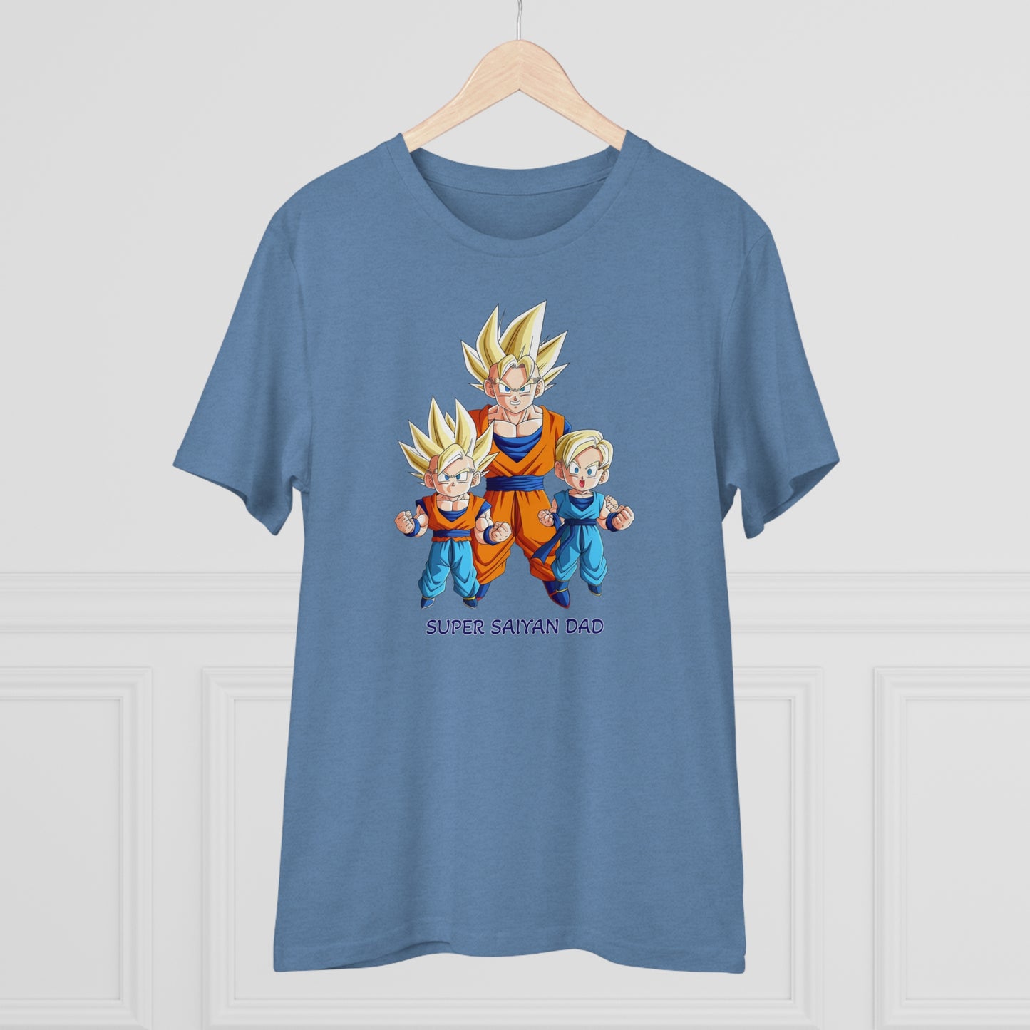 San Goku - Unisex Eco-Friendly T-Shirt - Celebrate Father's Day "Super Saiyan Dad"