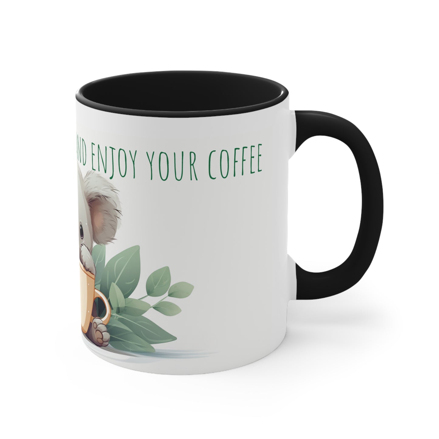 Relaxing Cute Koala Coffee Mug: Take a Break and Enjoy