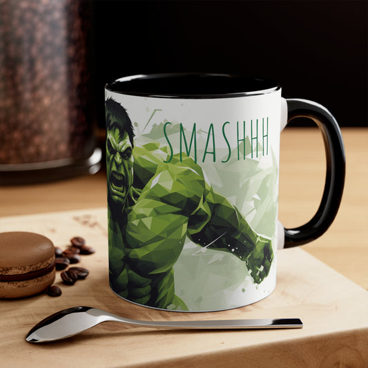 Hulk Mug - Power and Fury with 'Hulk Smash' - Avengers