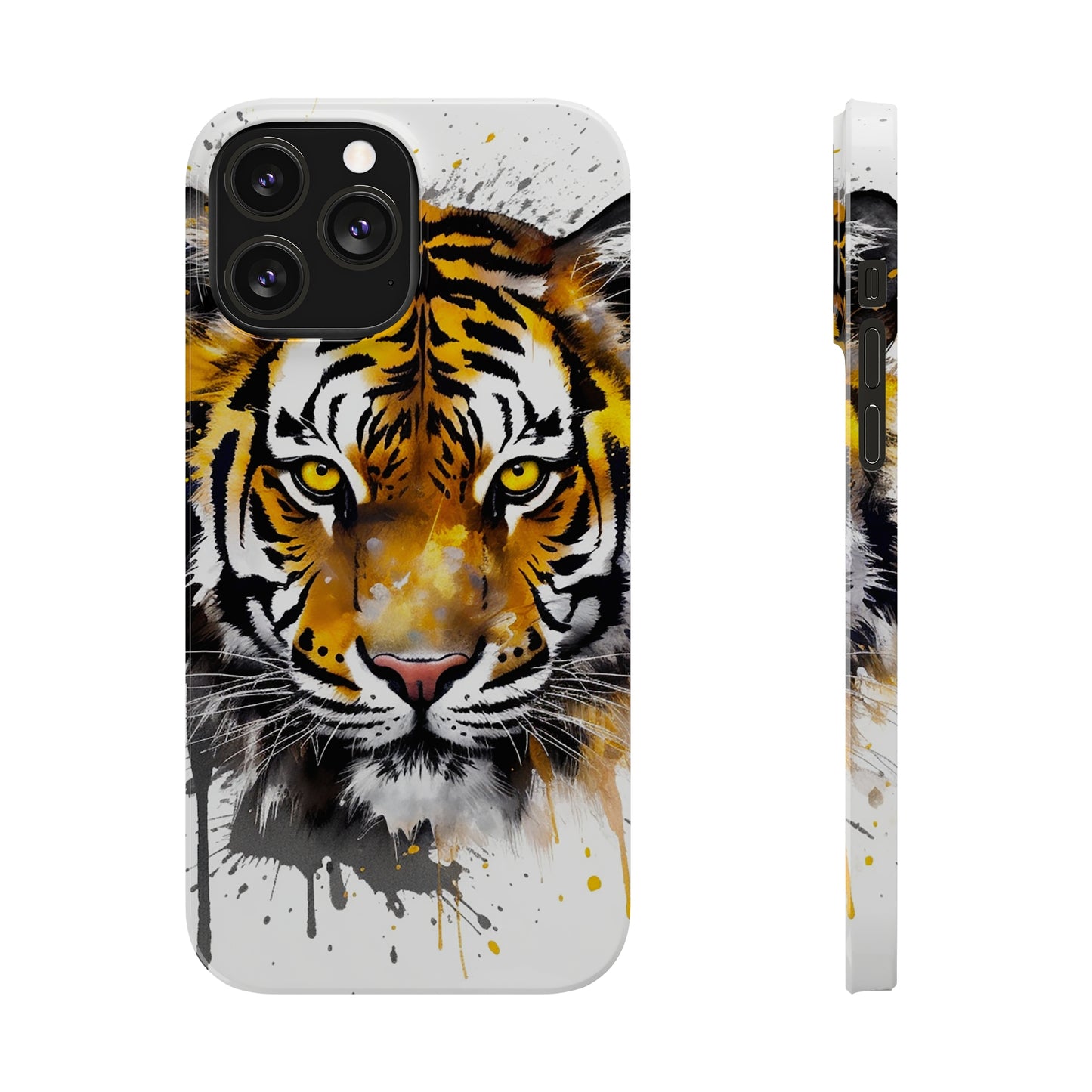 Tiger Flexi Phone Case - Add a Captivating and Artistic Touch to Your Device