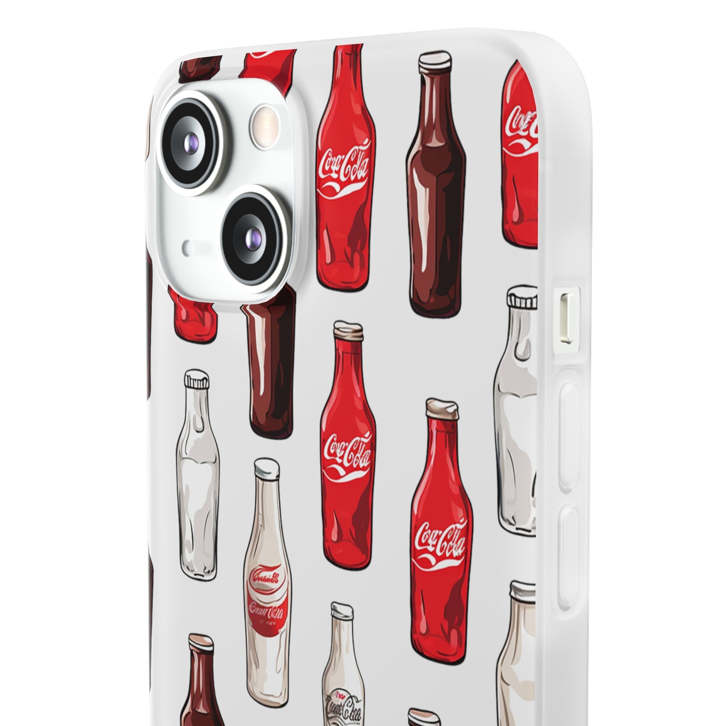 Iconic Coca-Cola Bottle Flexi Phone Case