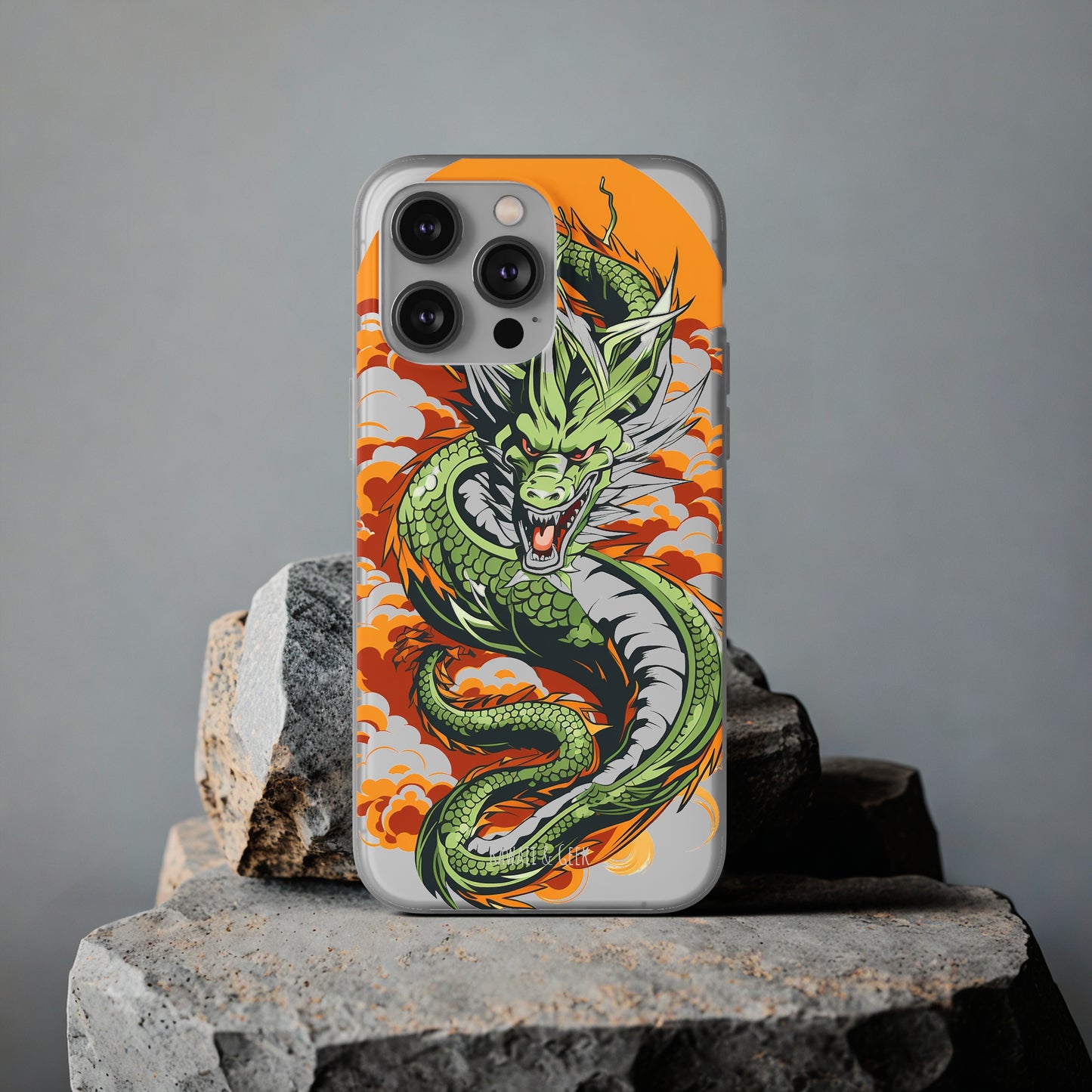 Dragon Ball Z-Inspired Japanese Dragon Flexi Phone Case